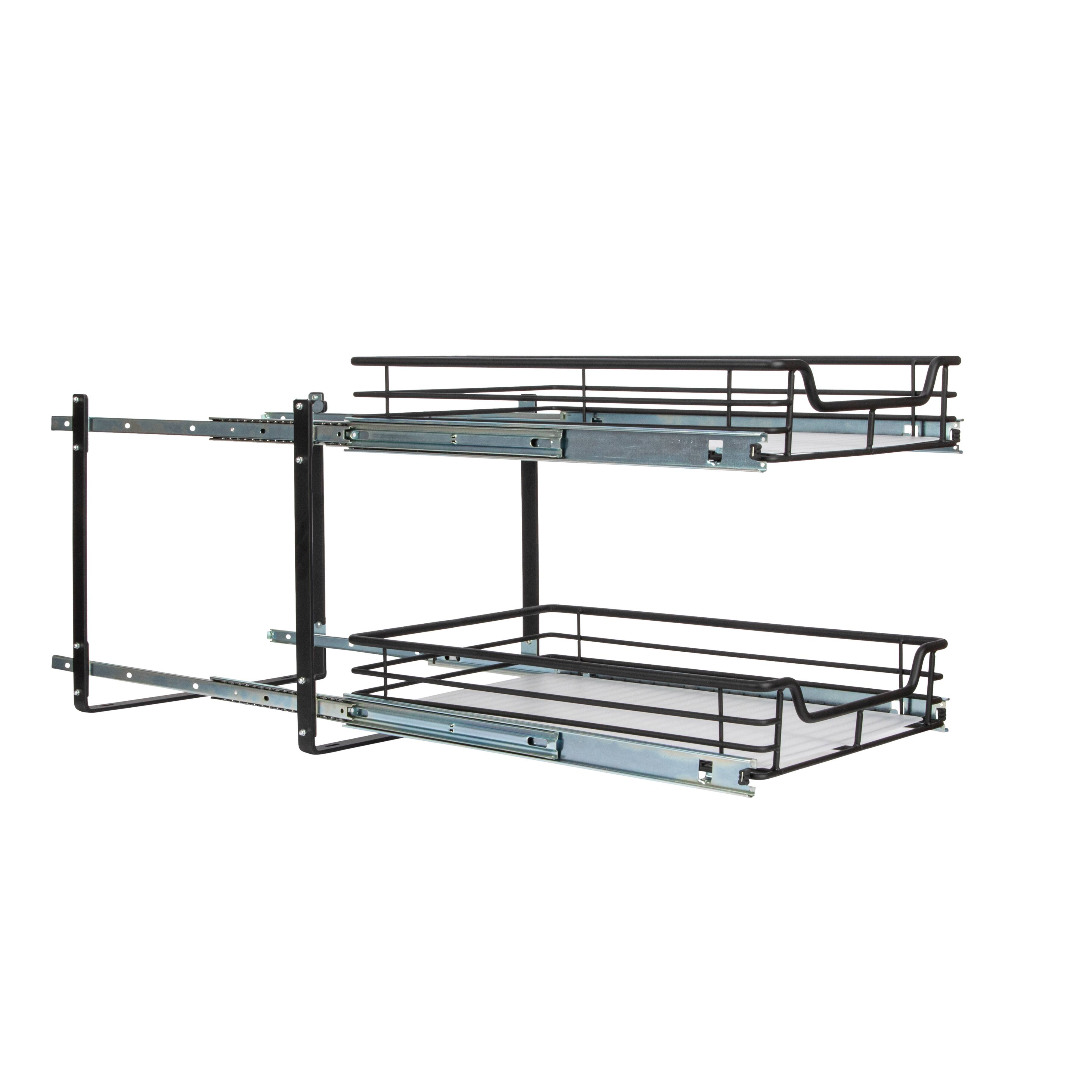 Household Essentials Glidez 2-Tier Cabinet Organizer