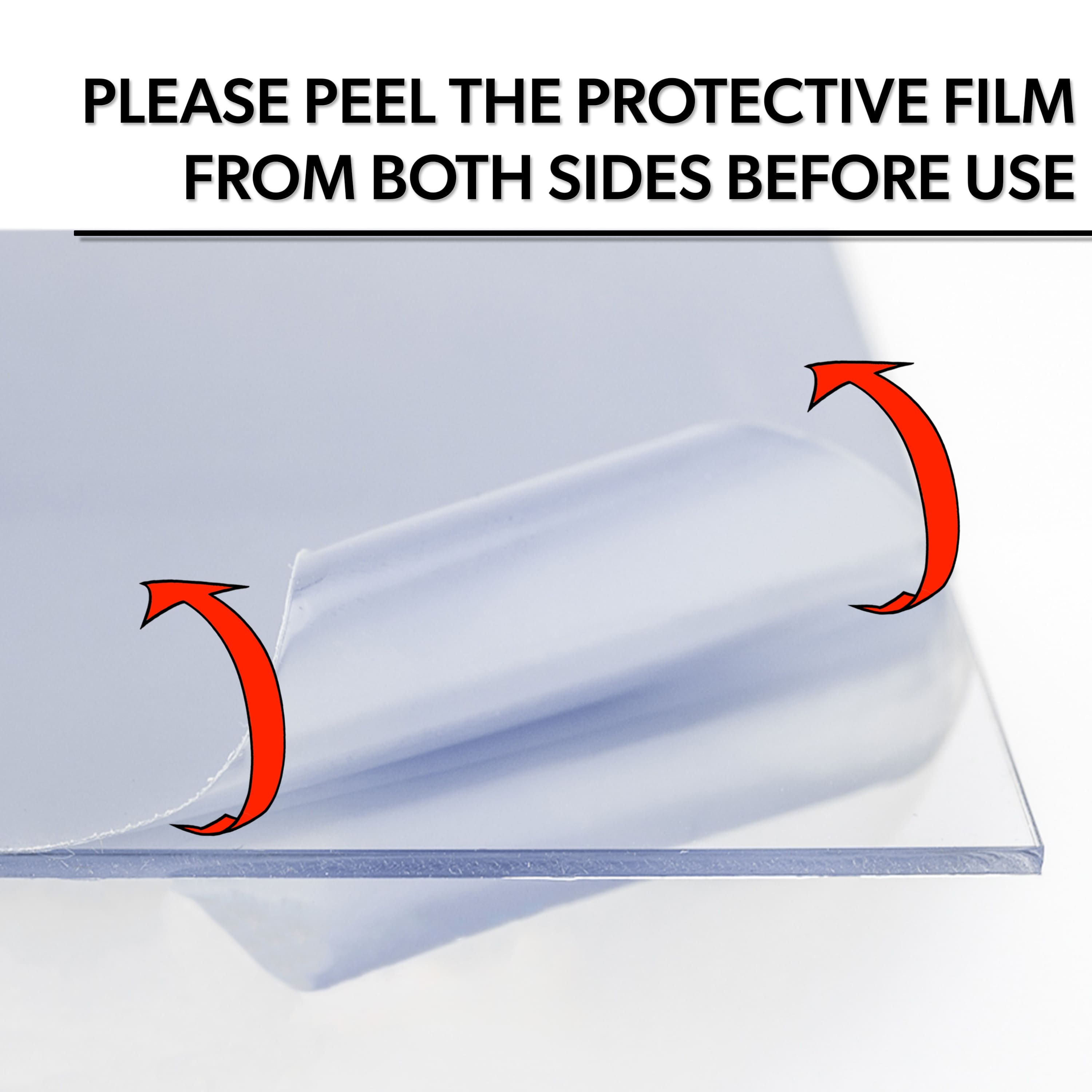 WallsThatSpeak Vertically or Horizontally Hanging Black 24" x 36" Picture Frame with Glass, 4ct.