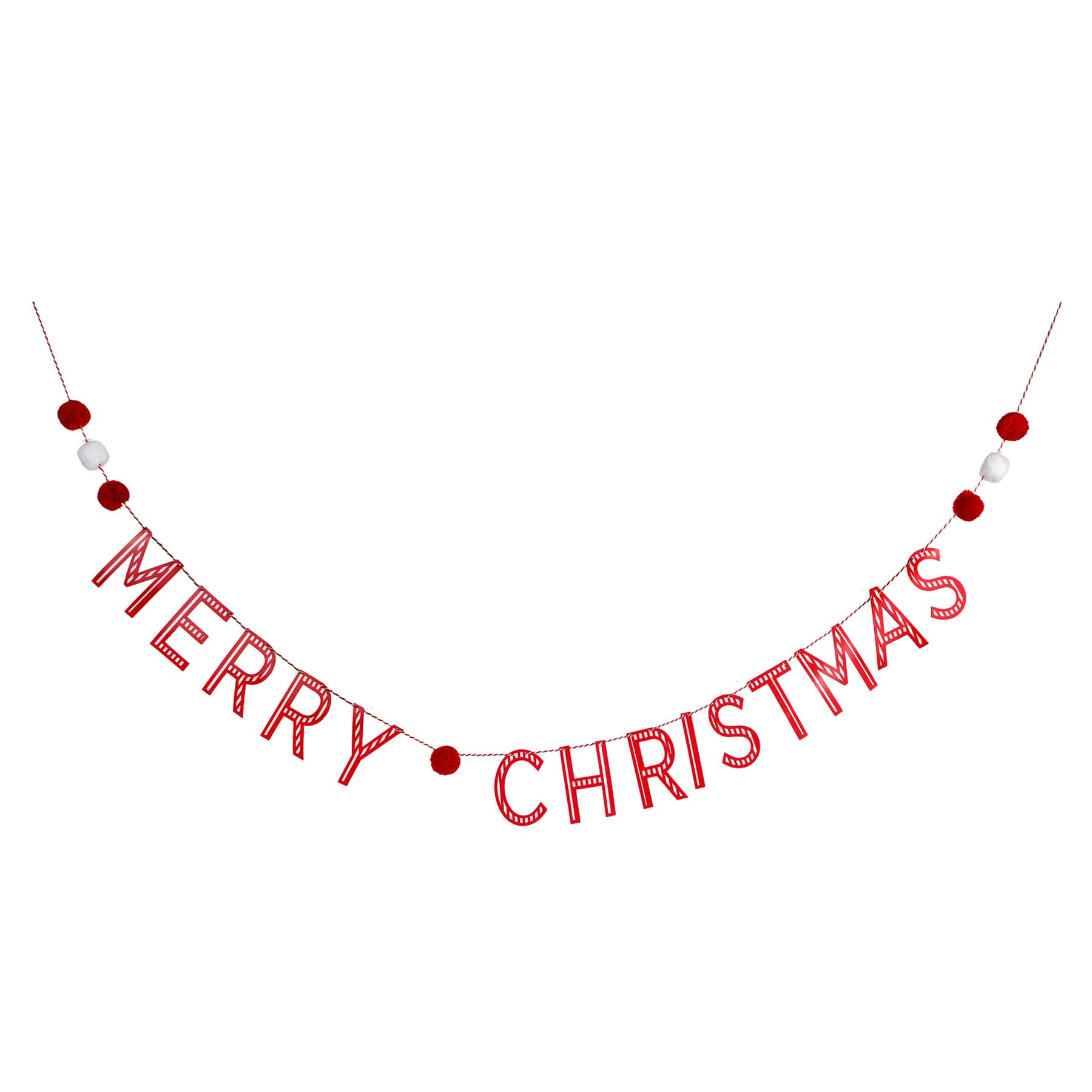 6ft. Merry Christmas Paper Banner by Celebrate It&#xAE;