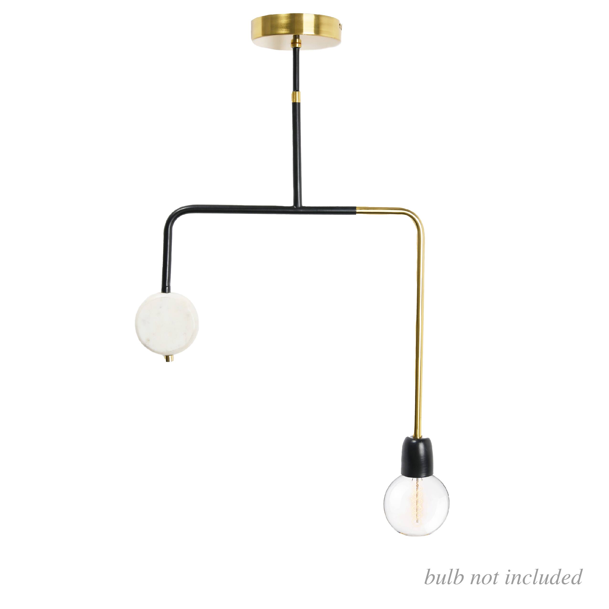 Hello Honey® Minimalist Geometric Modern Marble Pendant Lamp