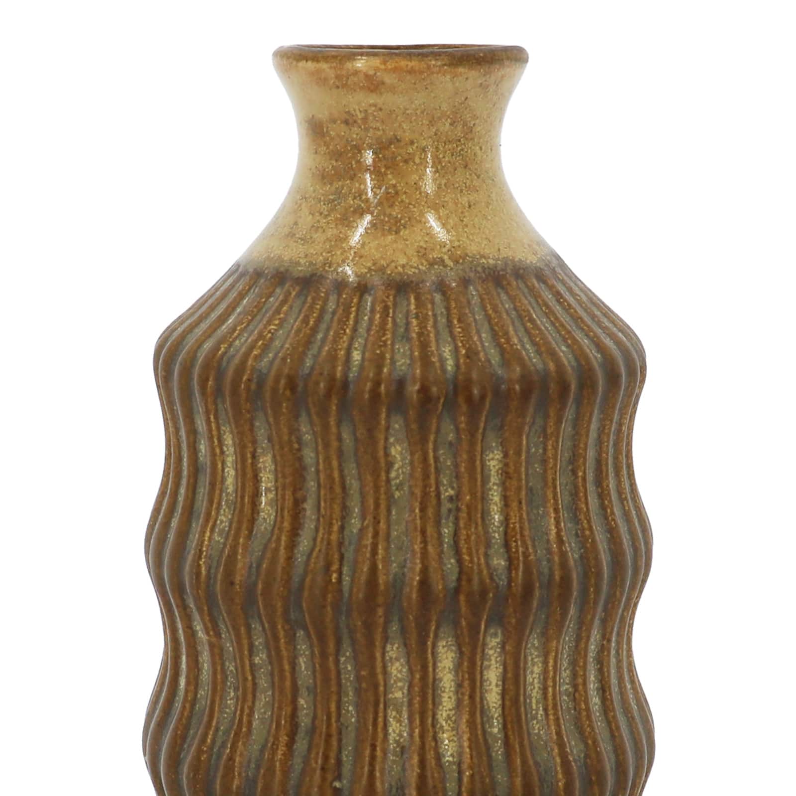 Assorted 4.75&#x22; Sandy Brown Tabletop Ceramic Vase by Ashland&#xAE;