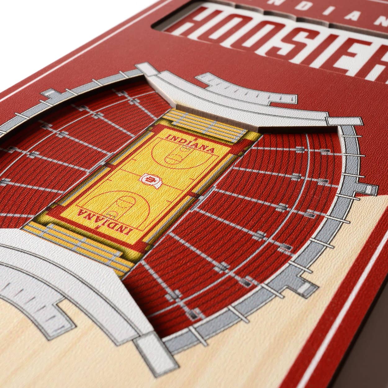 NCAA 6&#x22; x 19&#x22; StadiumView 3D Banner