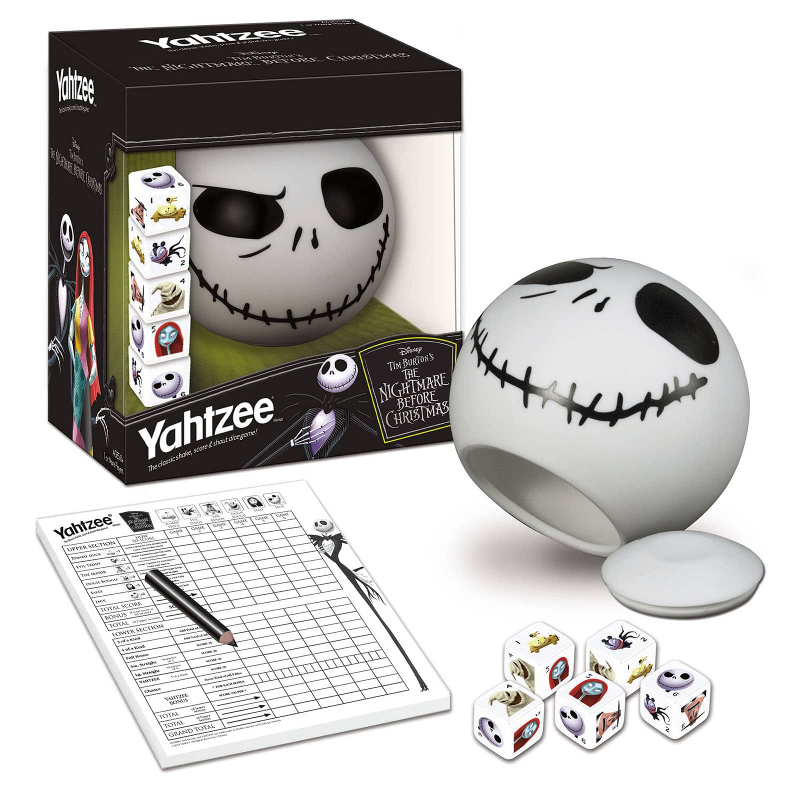 USAopoly YAHTZEE&#xAE;: The Nightmare Before Christmas