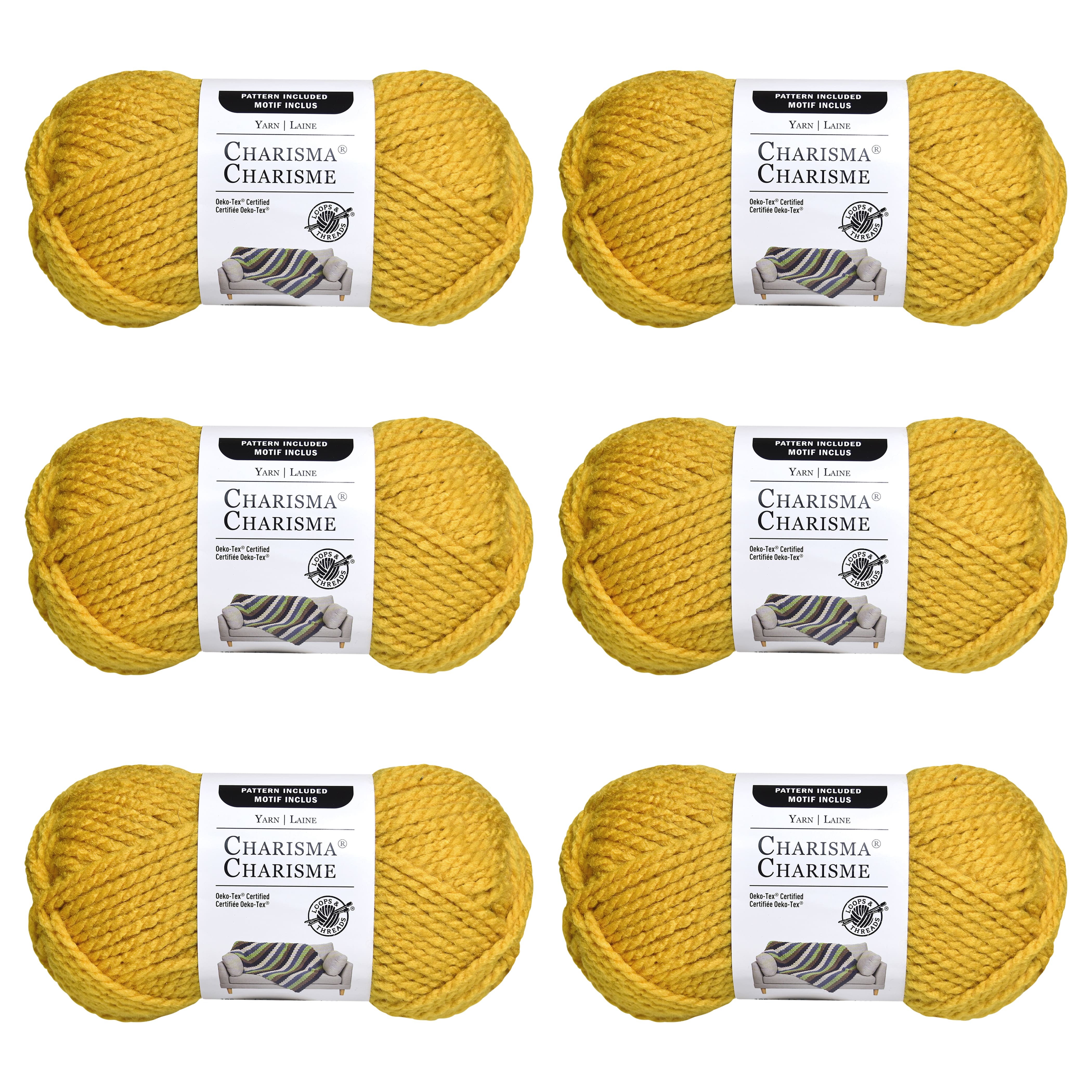 6 Pack: Charisma&#xAE; Yarn by Loops &#x26; Threads&#xAE;