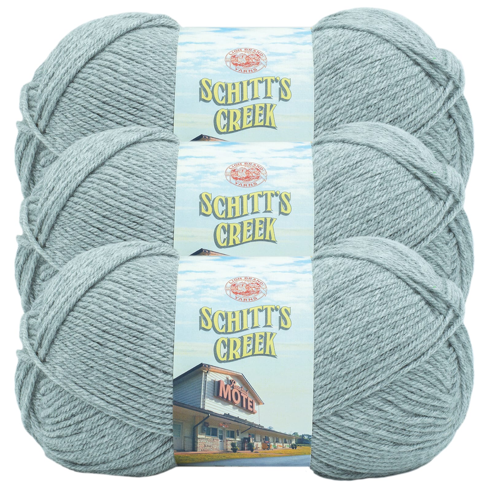 Schitt's Creek Yarn, Lion Brand Yarns - 8 Colors Available - 7oz / 340M  Acrylic