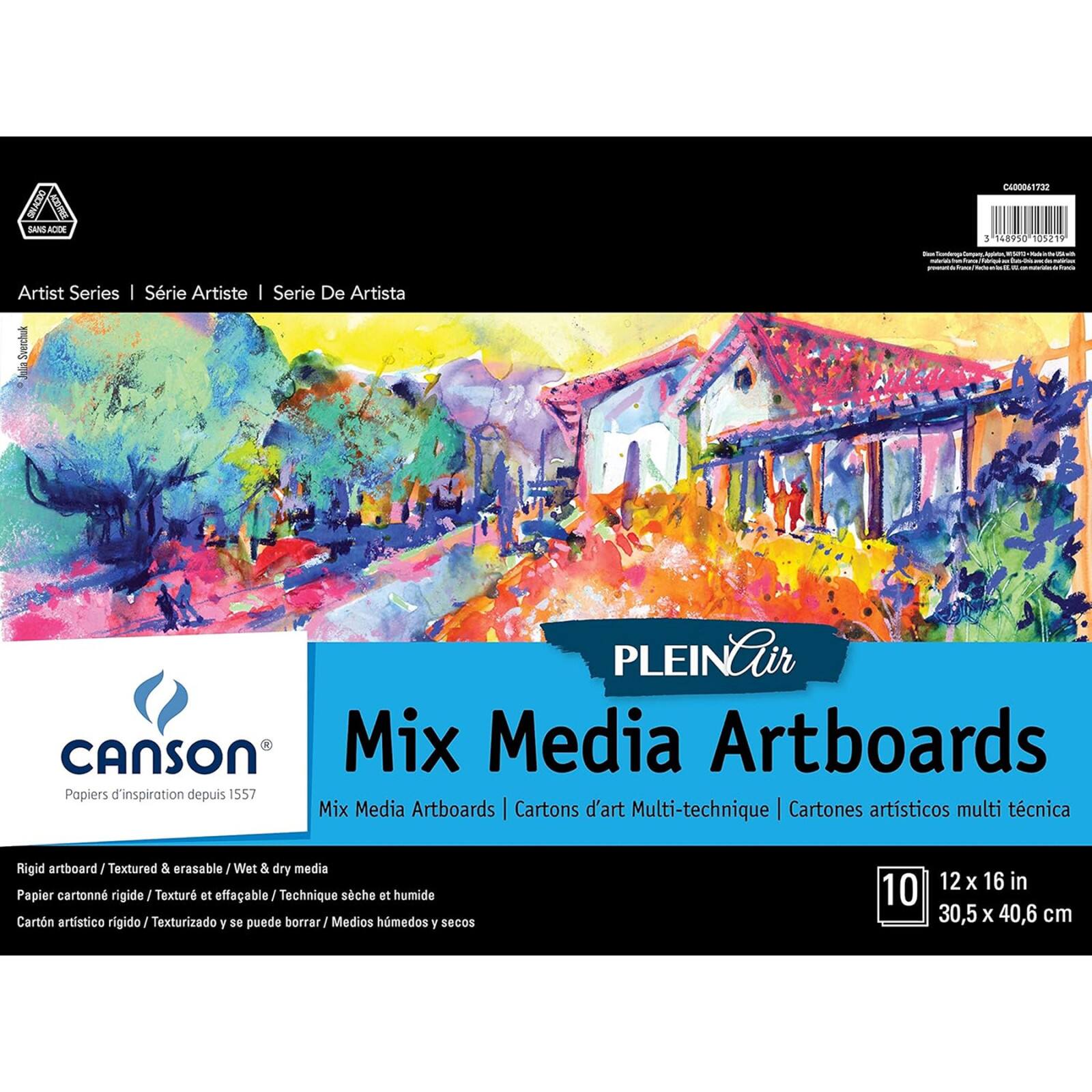 Canson&#xAE; Plein Air Mix Media Artboard Pad