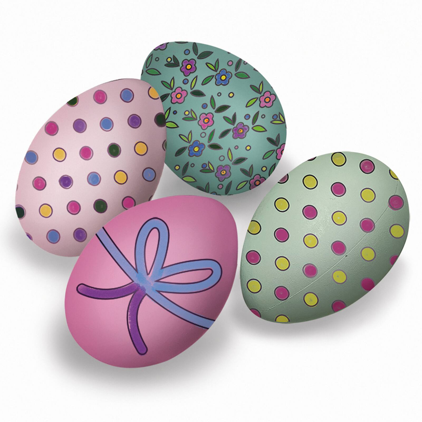 plastic easter eggs