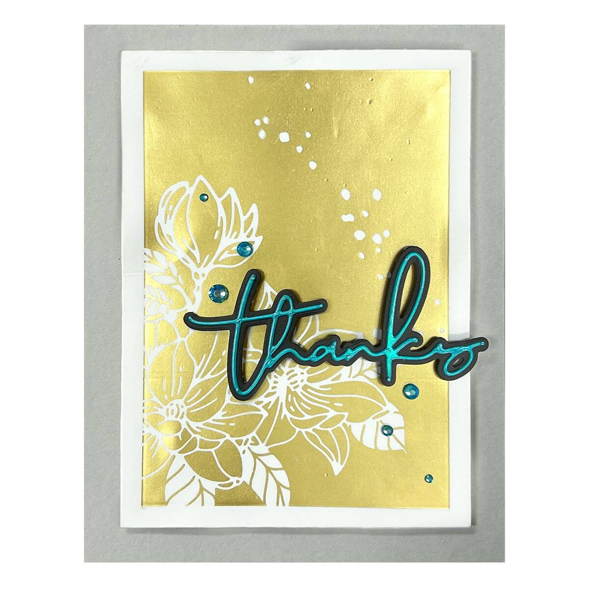 Spellbinders® Glimmer Essential Glimmer Solid Rectangle Hot Foil Plate