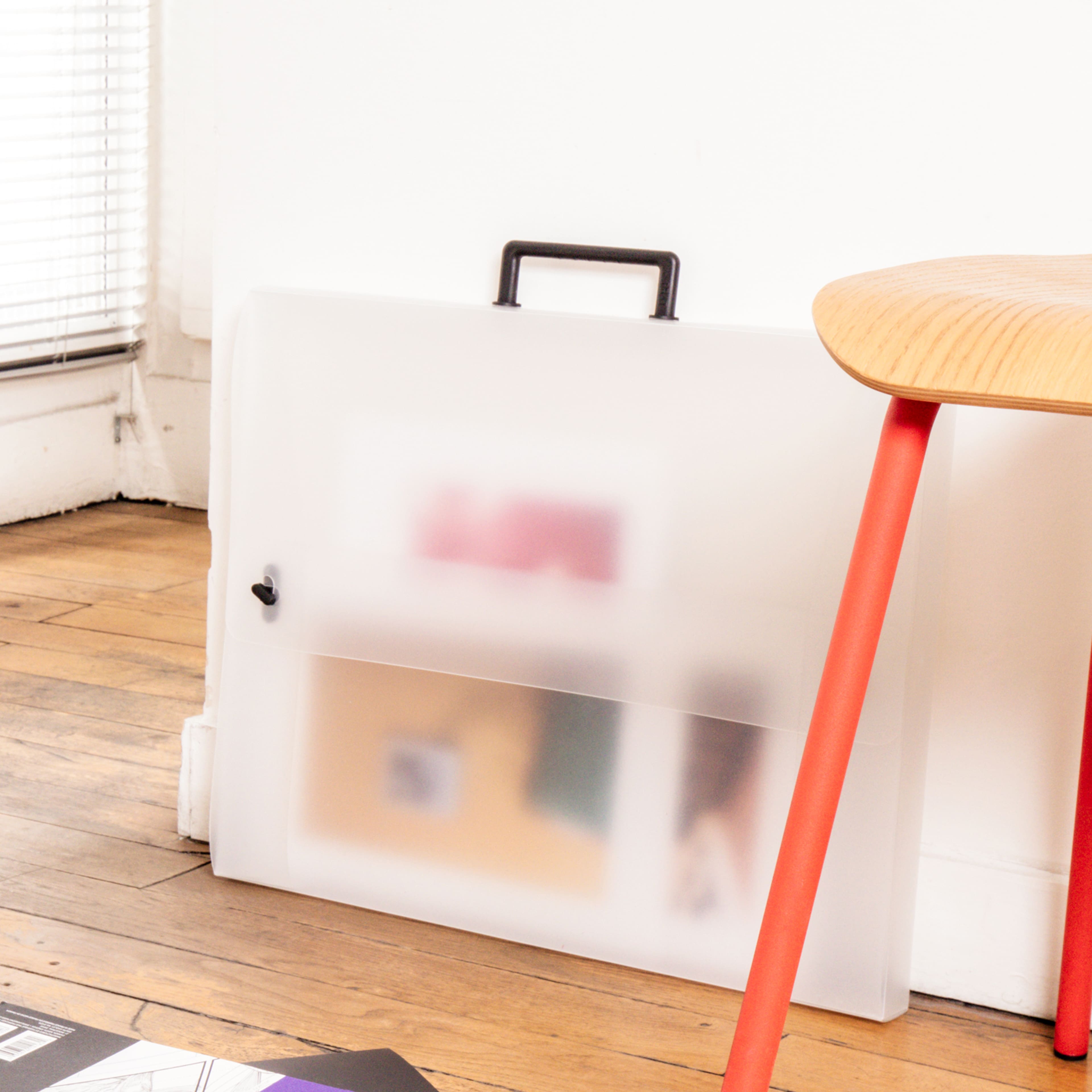 Prat Start 0 20&#x22; x 26&#x22; Clear Essential Portfolio