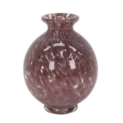 6" Purple Glass Vase by Ashland® | Michaels