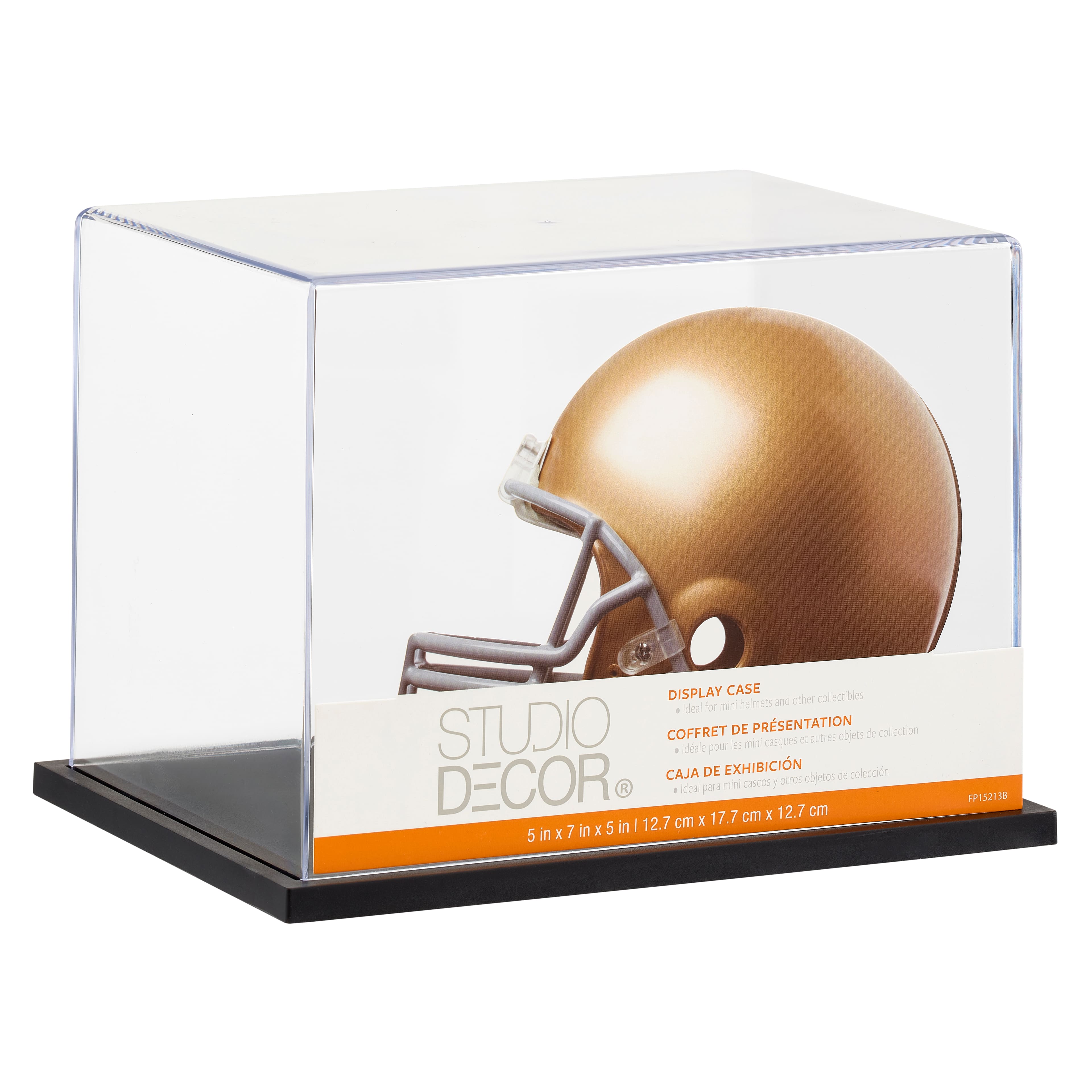 12 Pack: Mini Helmet Display Case by Studio D&#xE9;cor&#xAE;