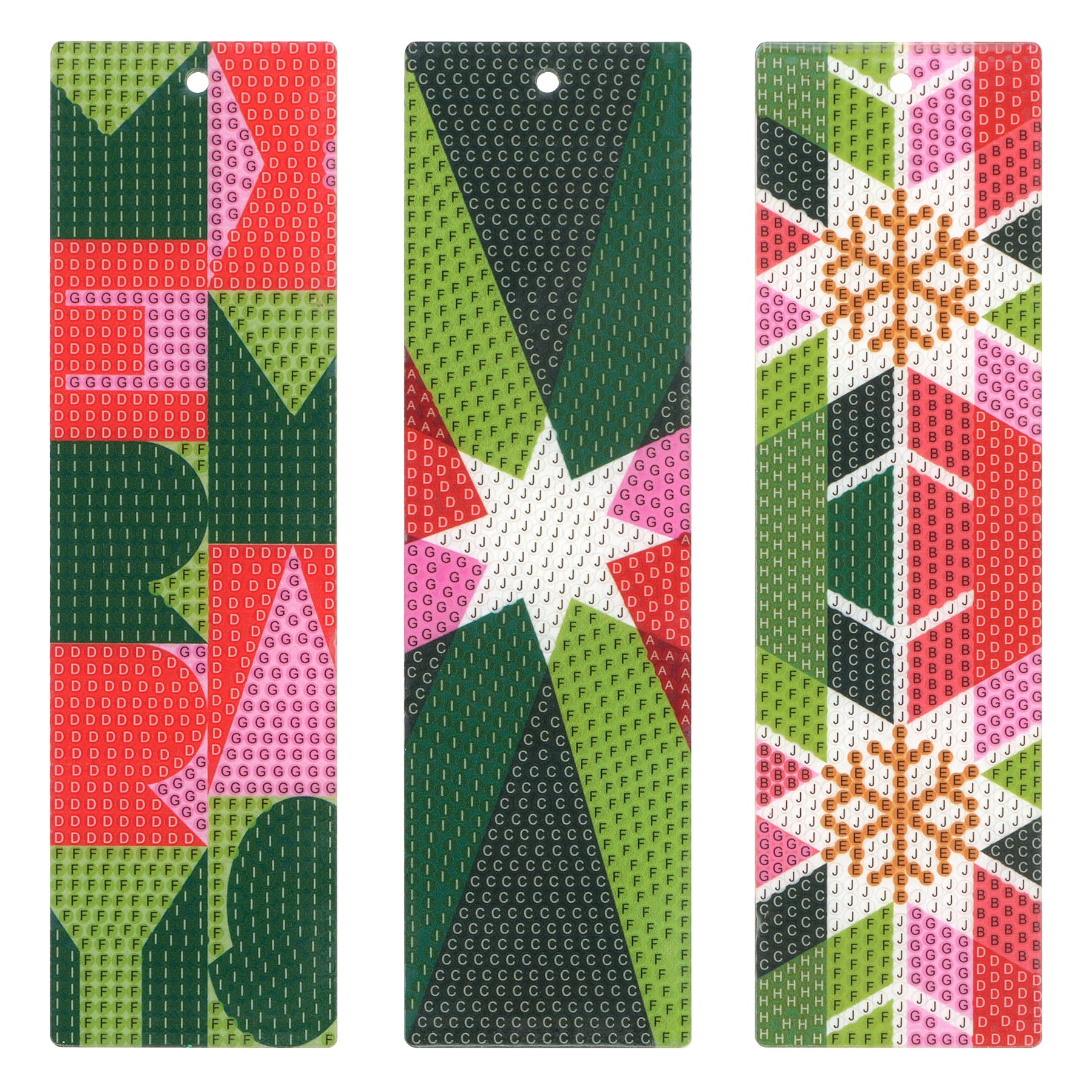 Merry Christmas Diamond Art Bookmark Kit by Make Market&#xAE;