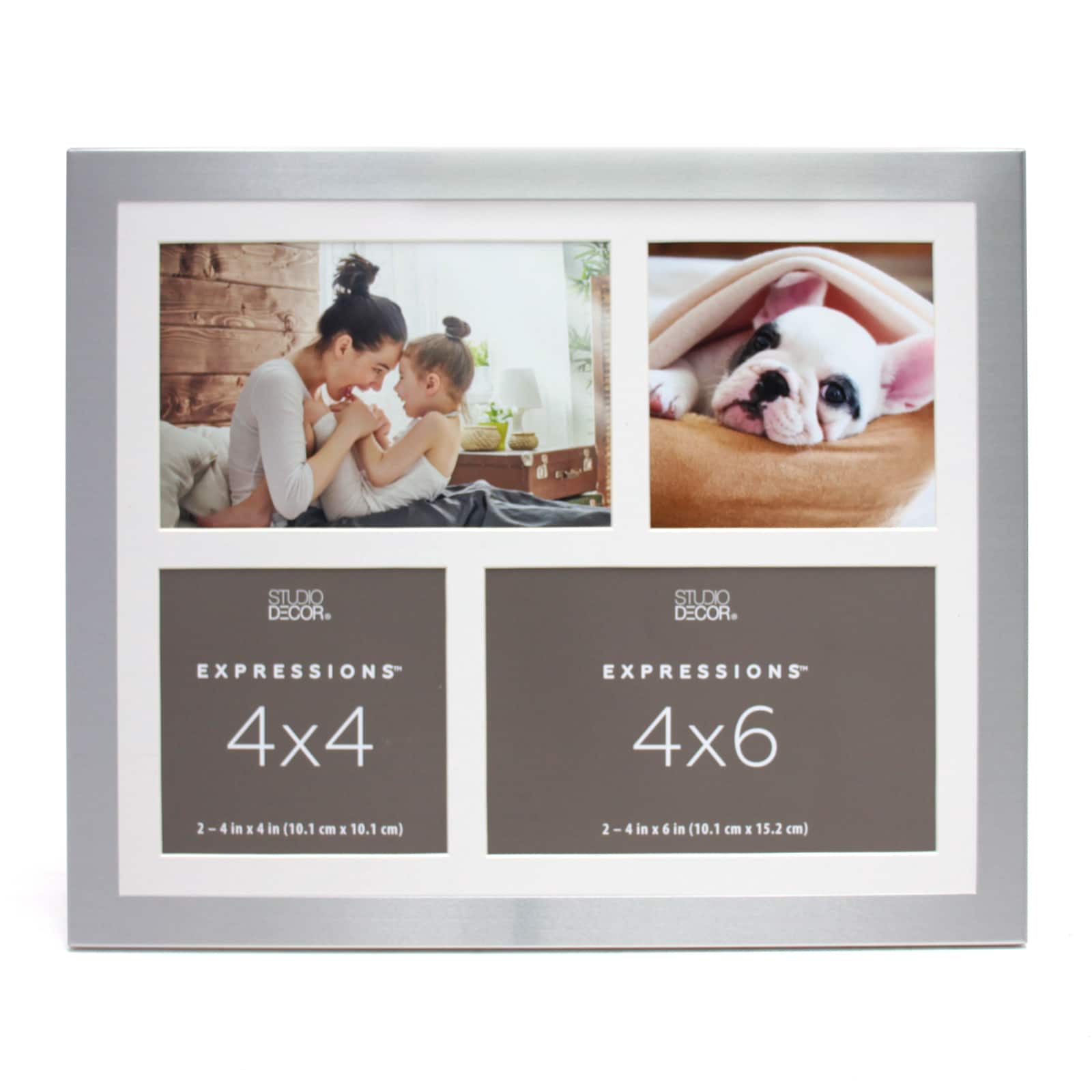 4x4 Square Picture Frame - Collage Wall - Holds One 4 x 4 Photo