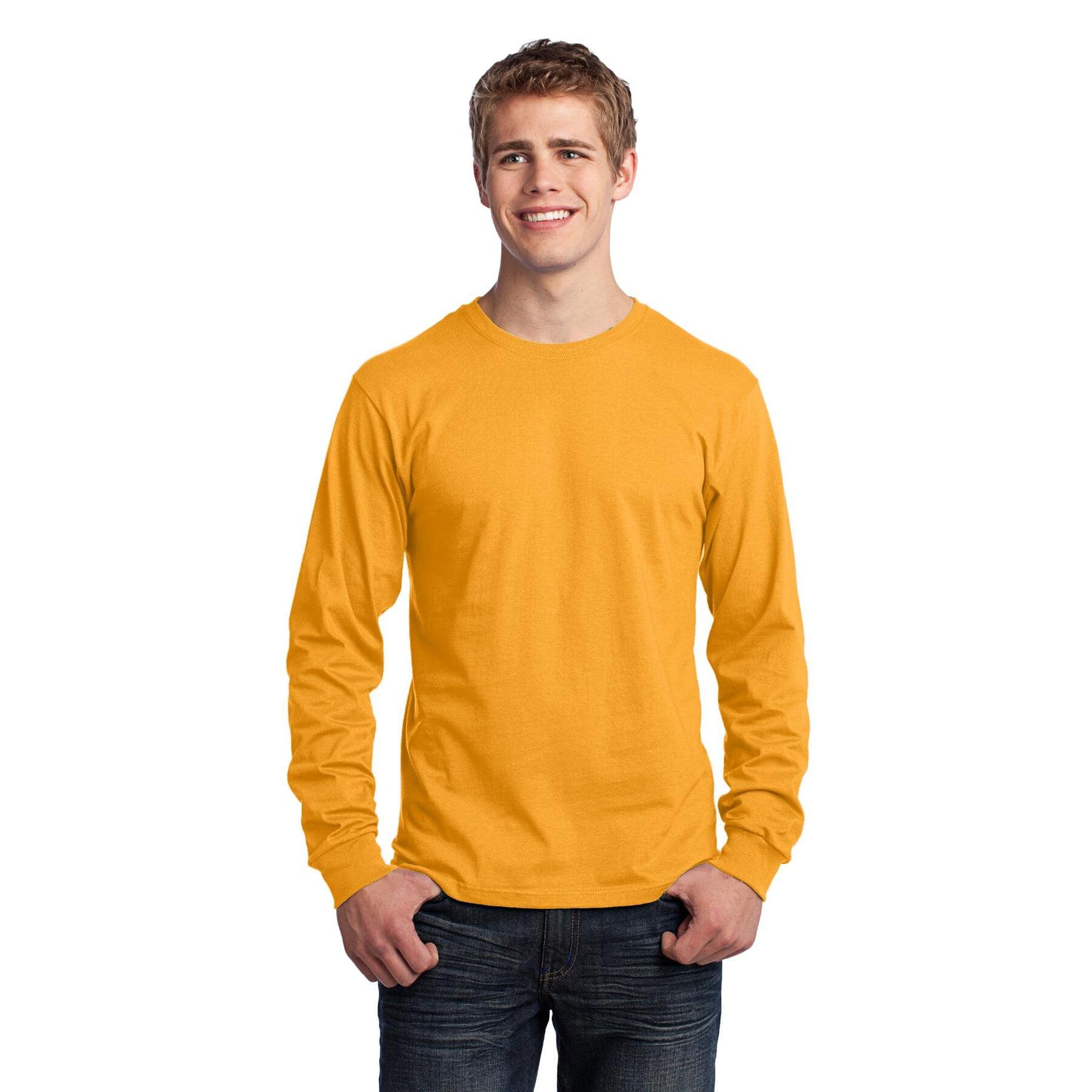 Port &#x26; Company&#xAE; Long Sleeve Adult Core Cotton T-Shirt
