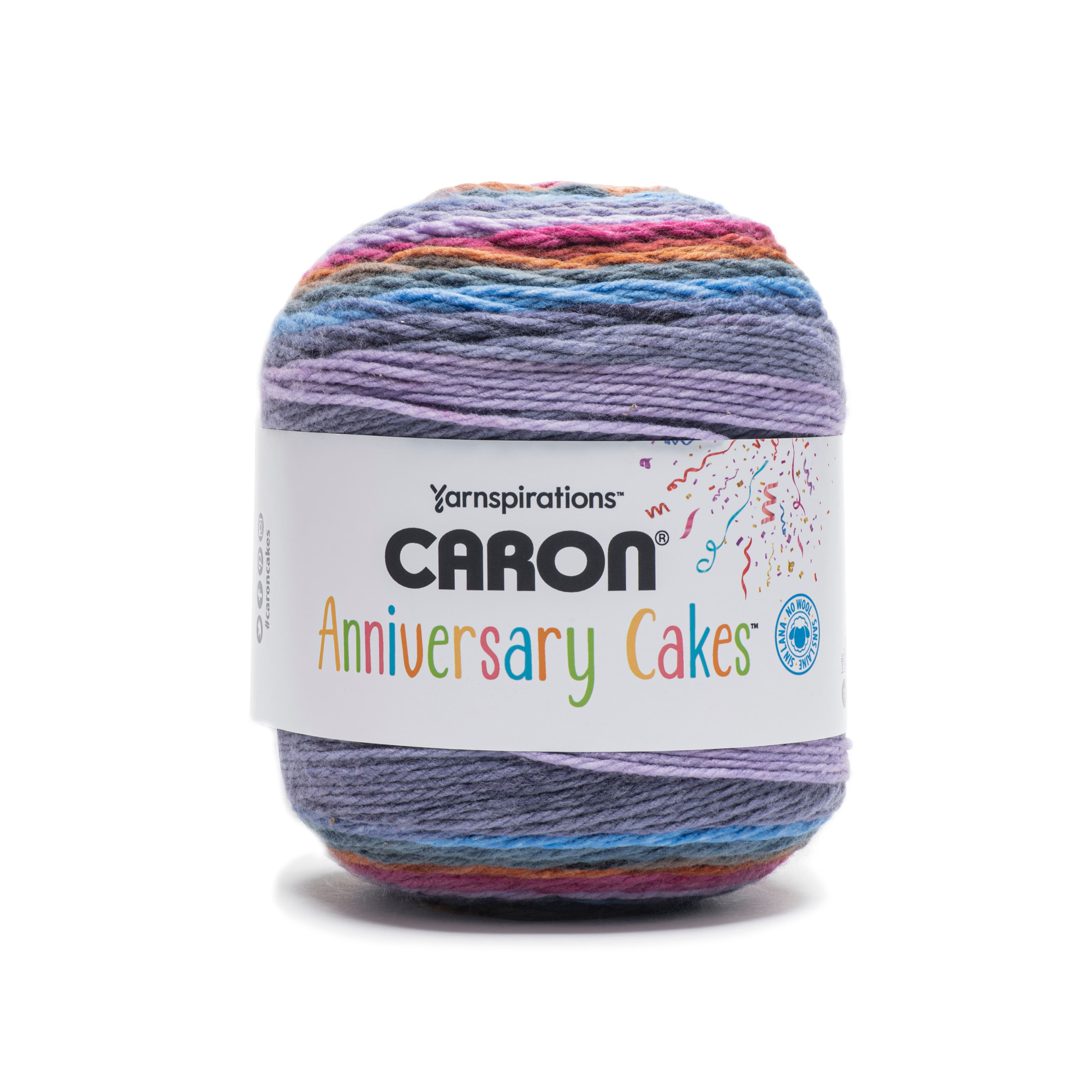 Caron Anniversary Cakes Yarn in Sweet/Sour Dots | 35.3 oz | Michaels