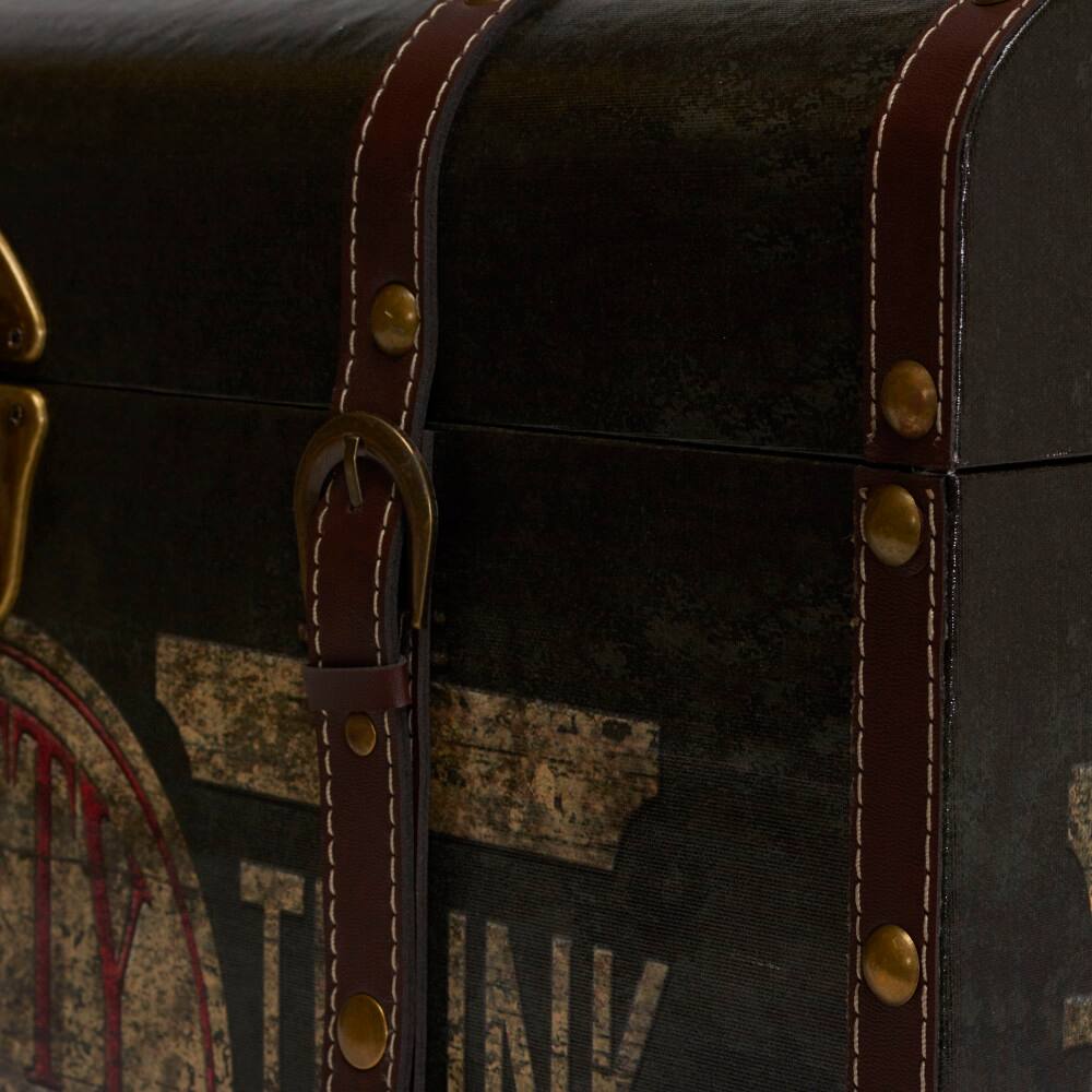 Household Essentials Vintage Decorative Trunk