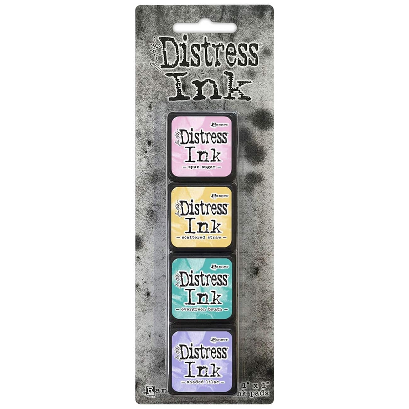 6 Packs: 4 ct. (24 total) Tim Holtz&#xAE; Distress Ink Pad Mini Kit #4