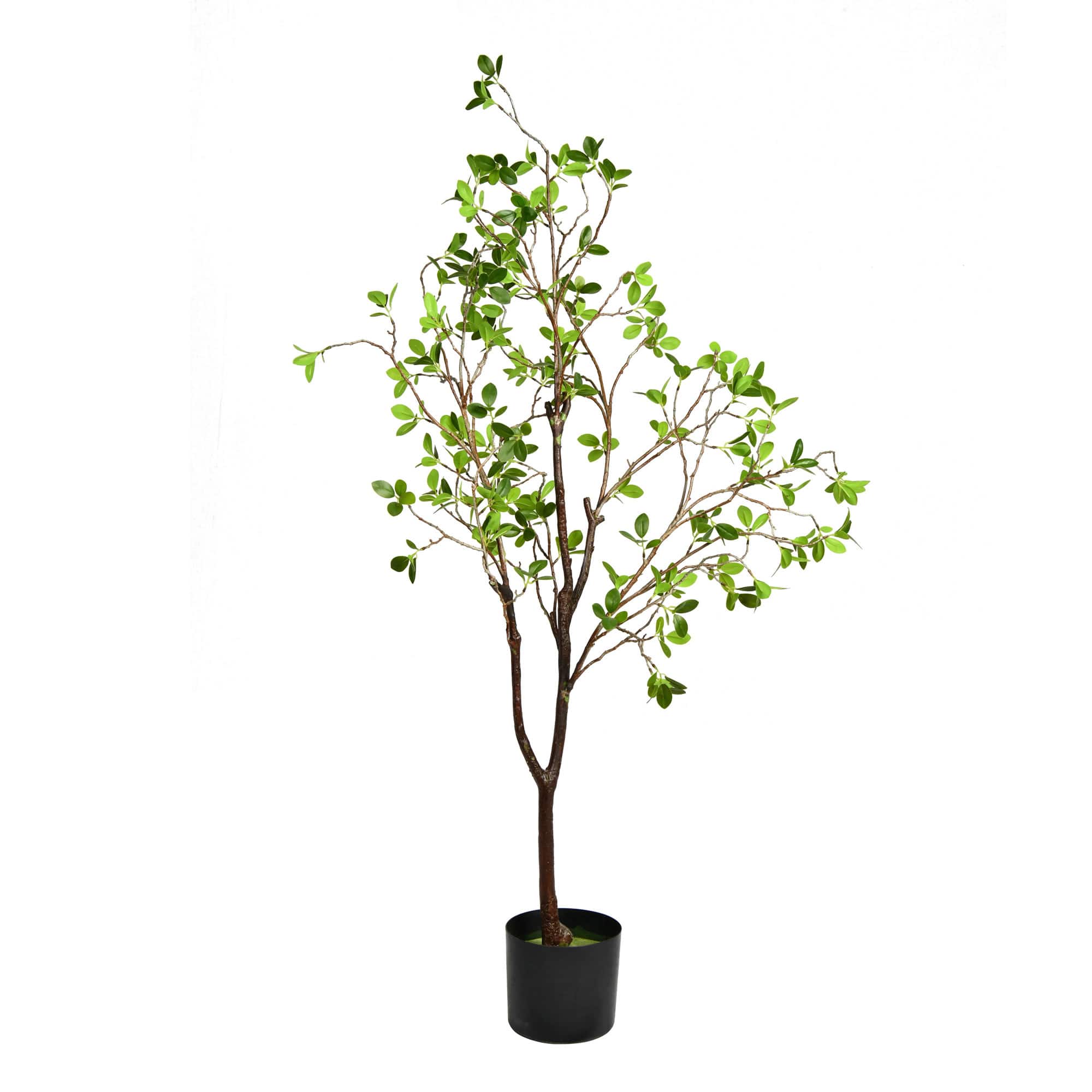 4ft. Potted Artificial Milan Leaf Tree Michaels