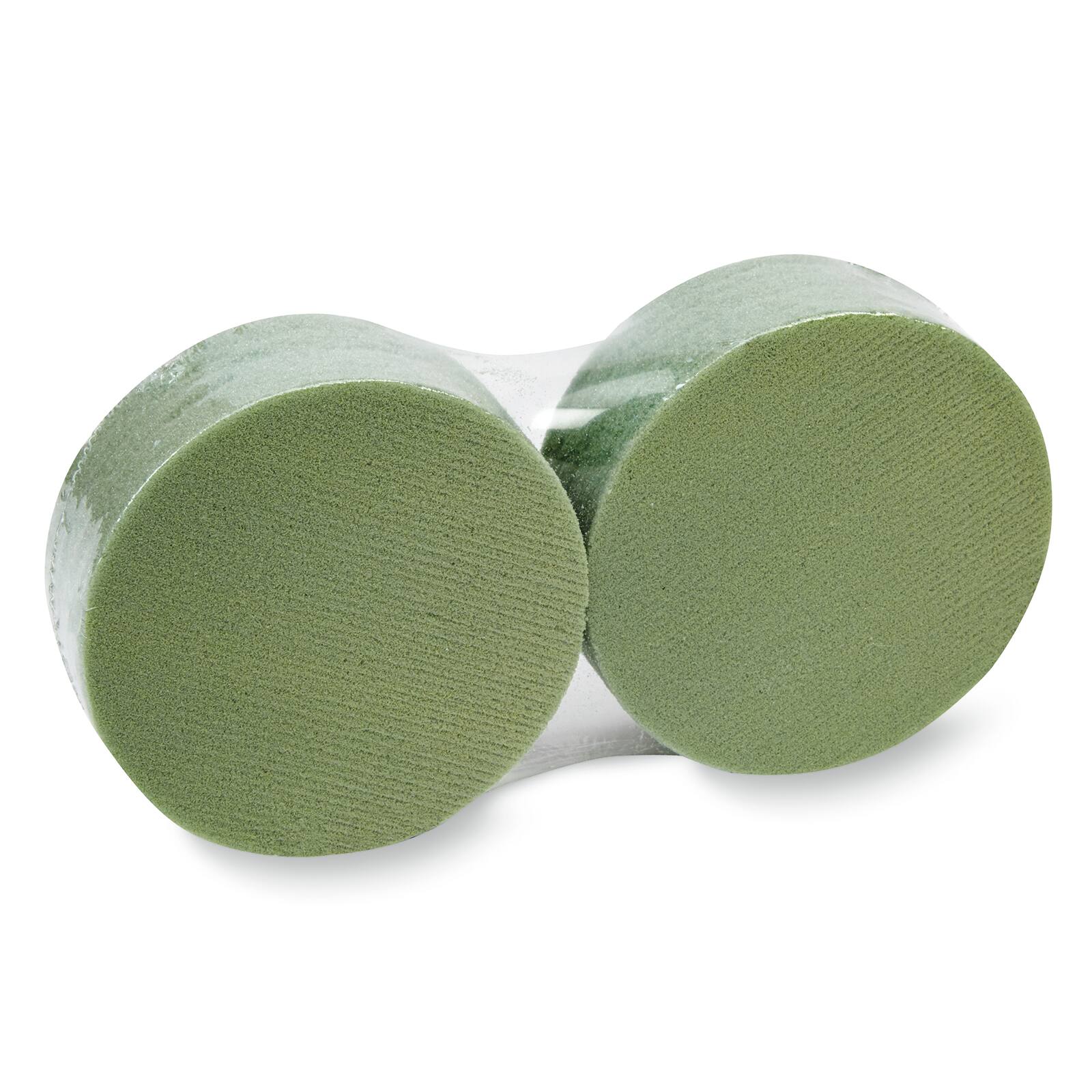 Shop for the FloraCraft® Green Dry Foam Discs, 2ct. at Michaels