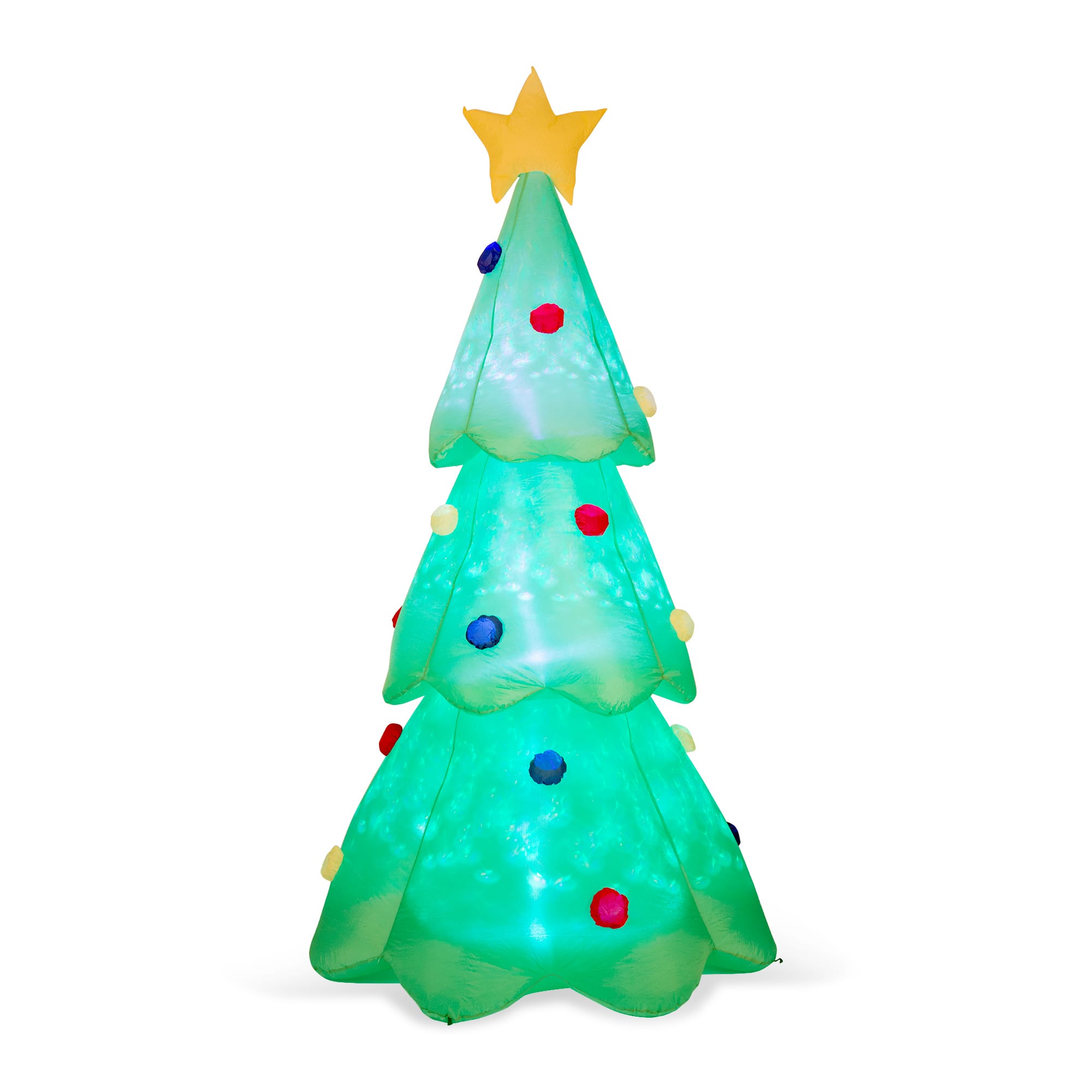 Glitzhome® 9ft. LED Inflatable Christmas Tree