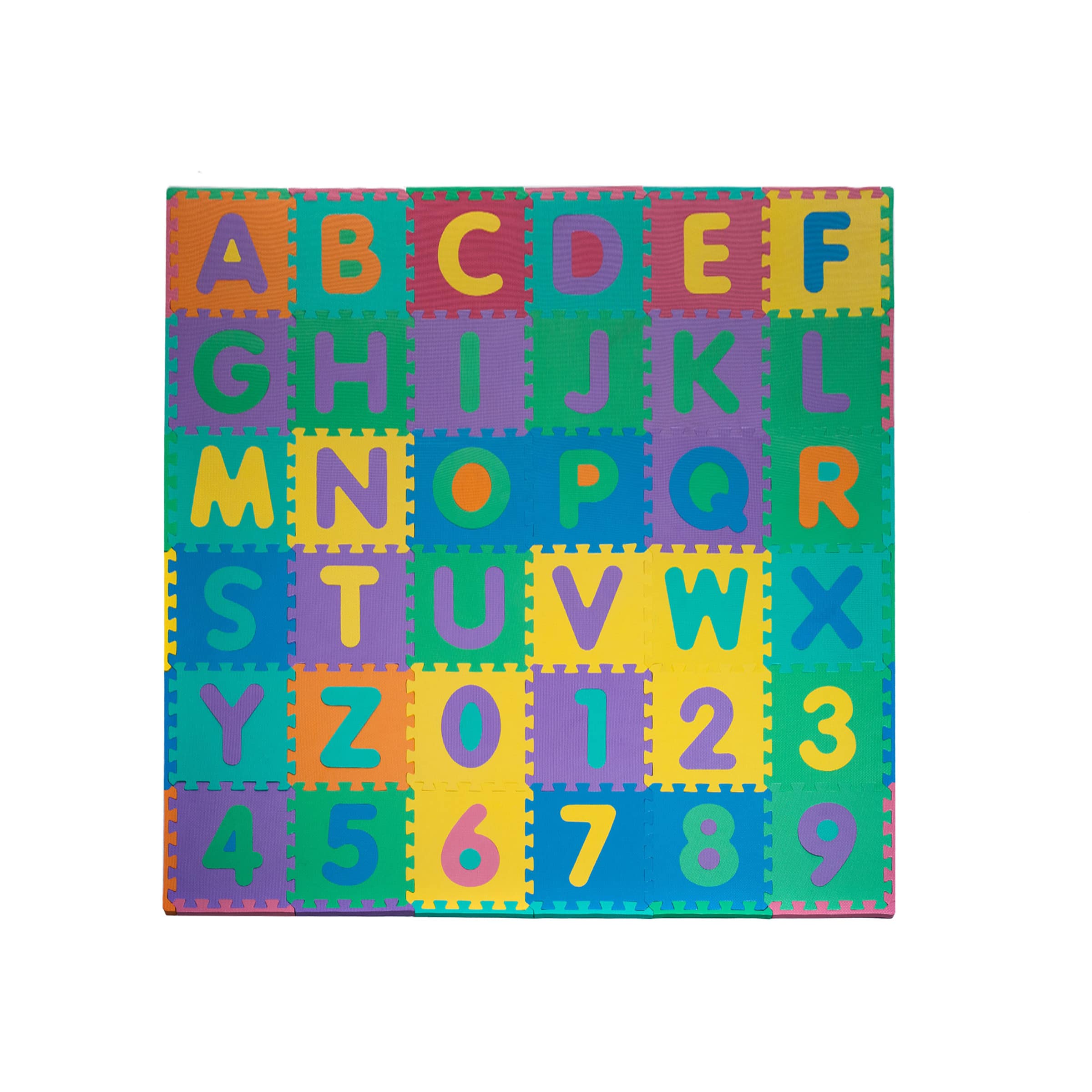 Toy Time 96-Piece Alphabet Foam Puzzle