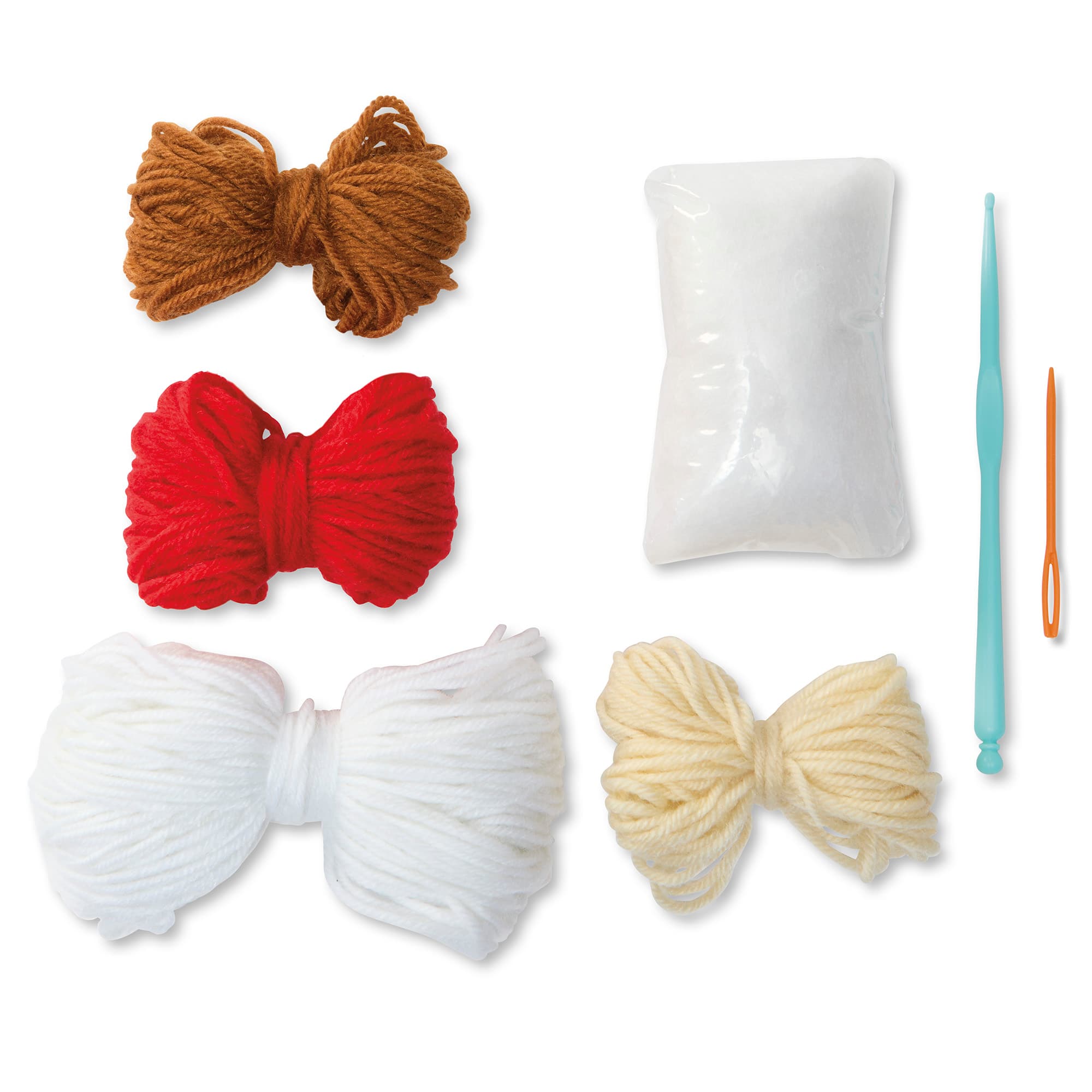 6 Pack: Intermediate Mushrooms Amigurumi Crochet Kit by Loops & Threads®