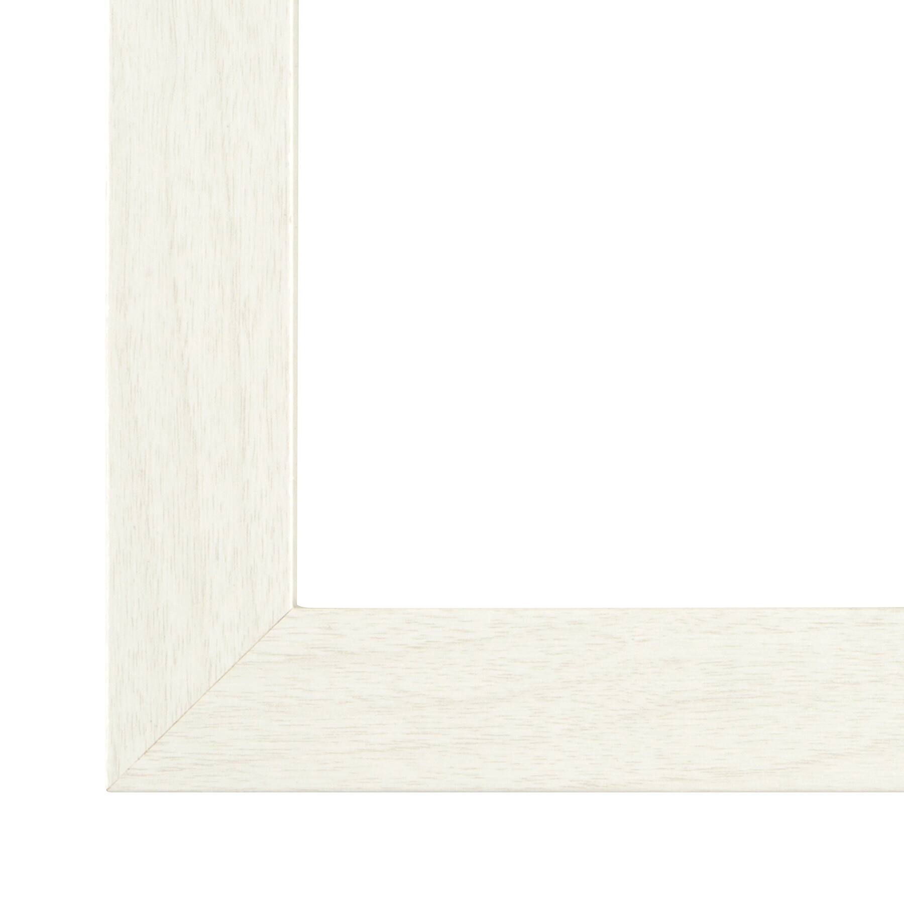 Cadre blanc de table avec passe-partout Basiques de Studio D&#xE9;cor