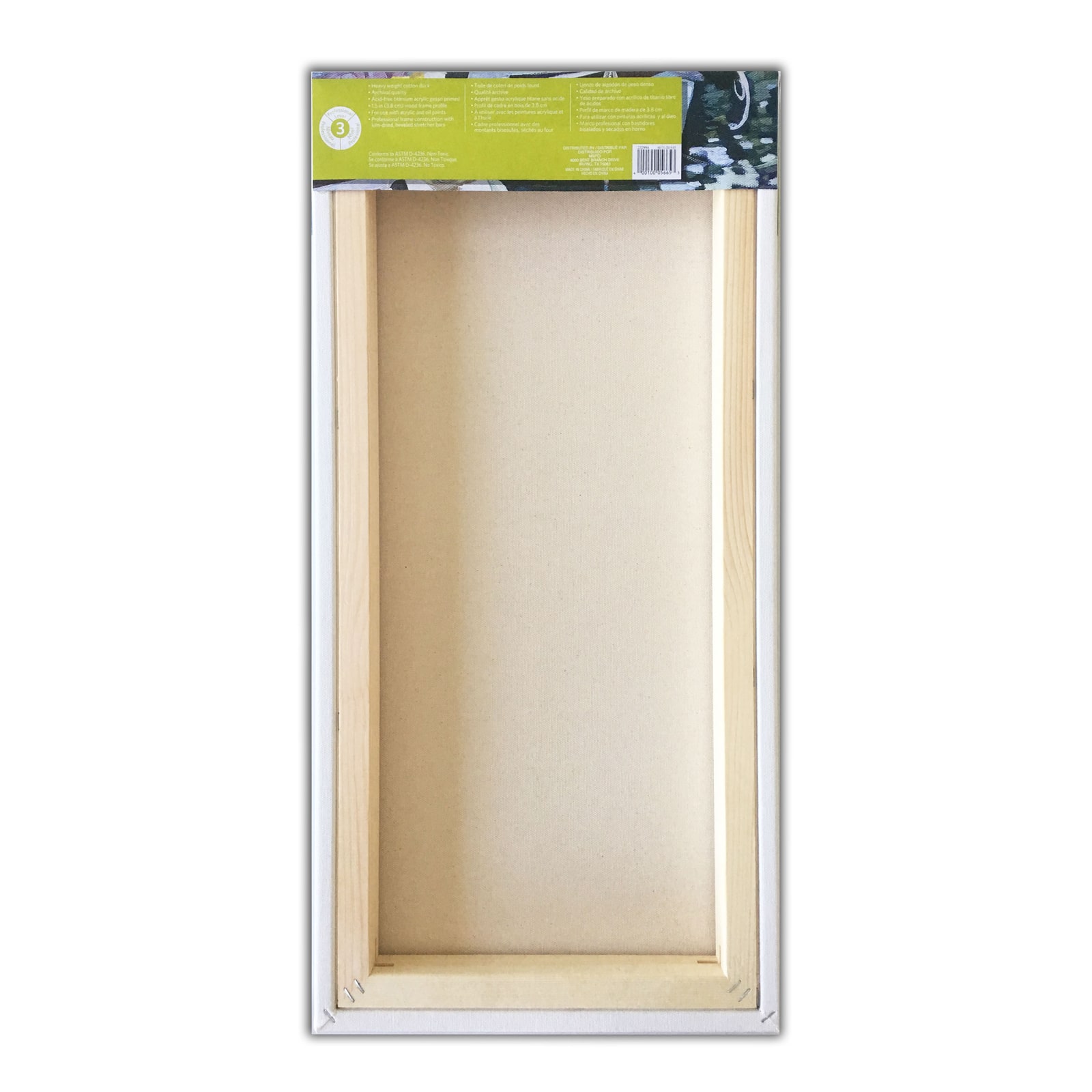 12 Pack: Level 3 Gallery Wrapped Heavy Duty Canvas by Artist's Loft®