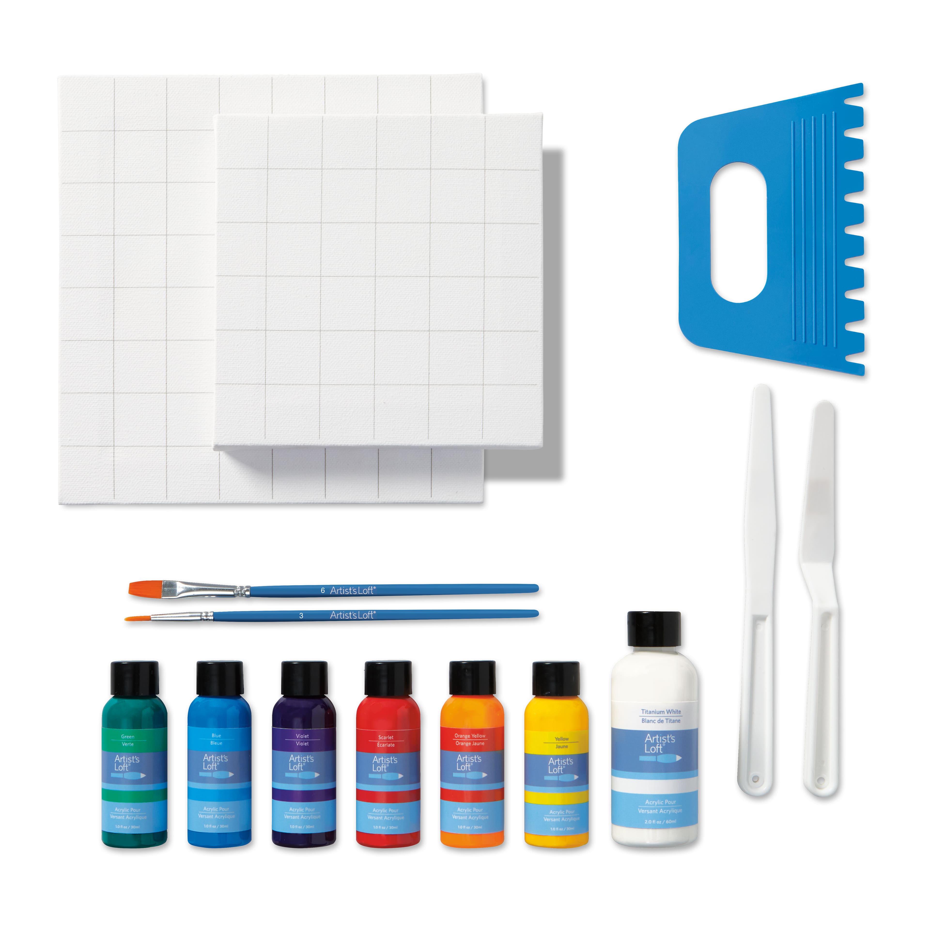 Paint Kit - Reflections Acrylic Painting Kit & Video Lesson