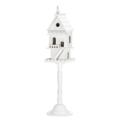 27'' Two Story Pedestal Birdhouse | Michaels