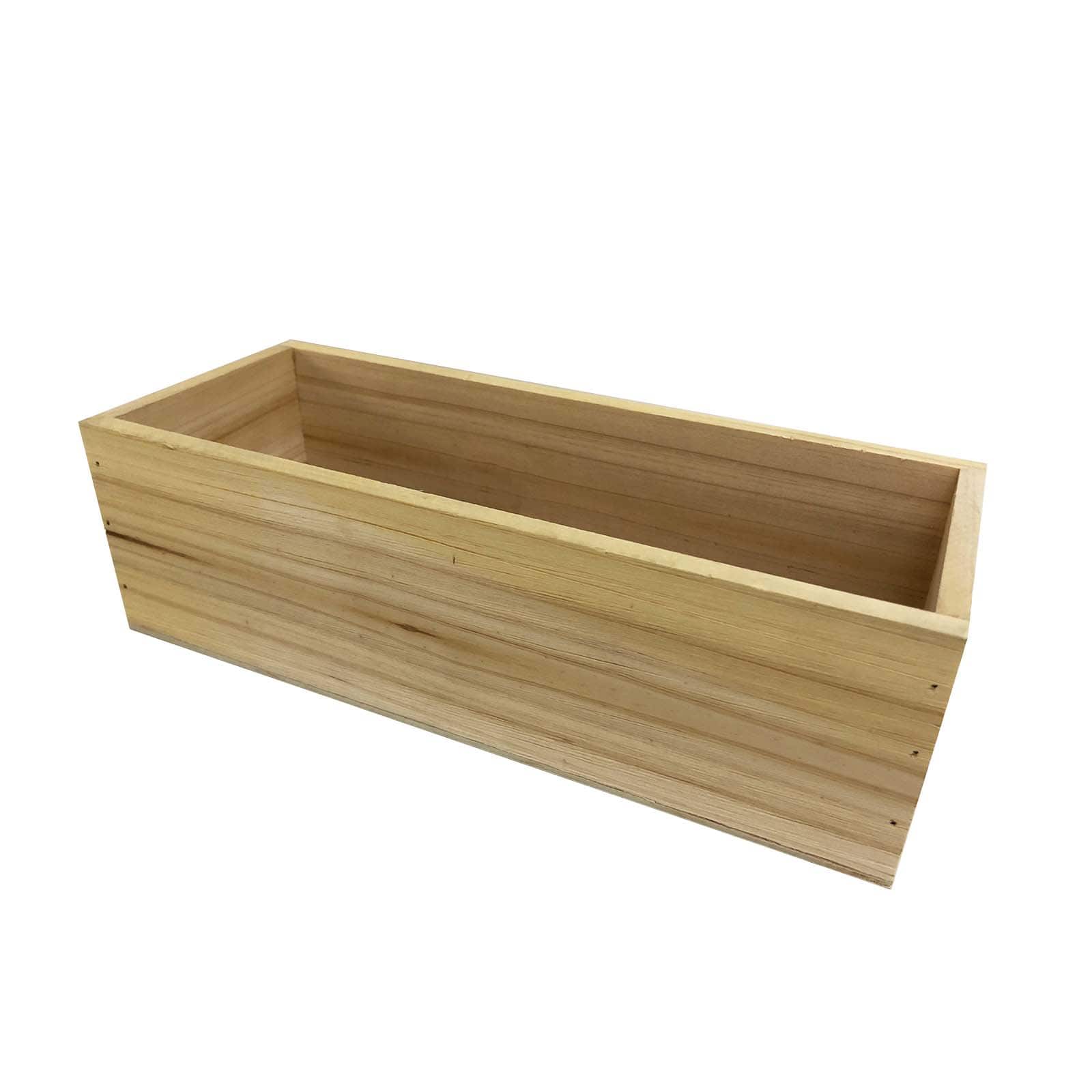 6 Pack: 12&#x22; Wooden Box by Make Market&#xAE;