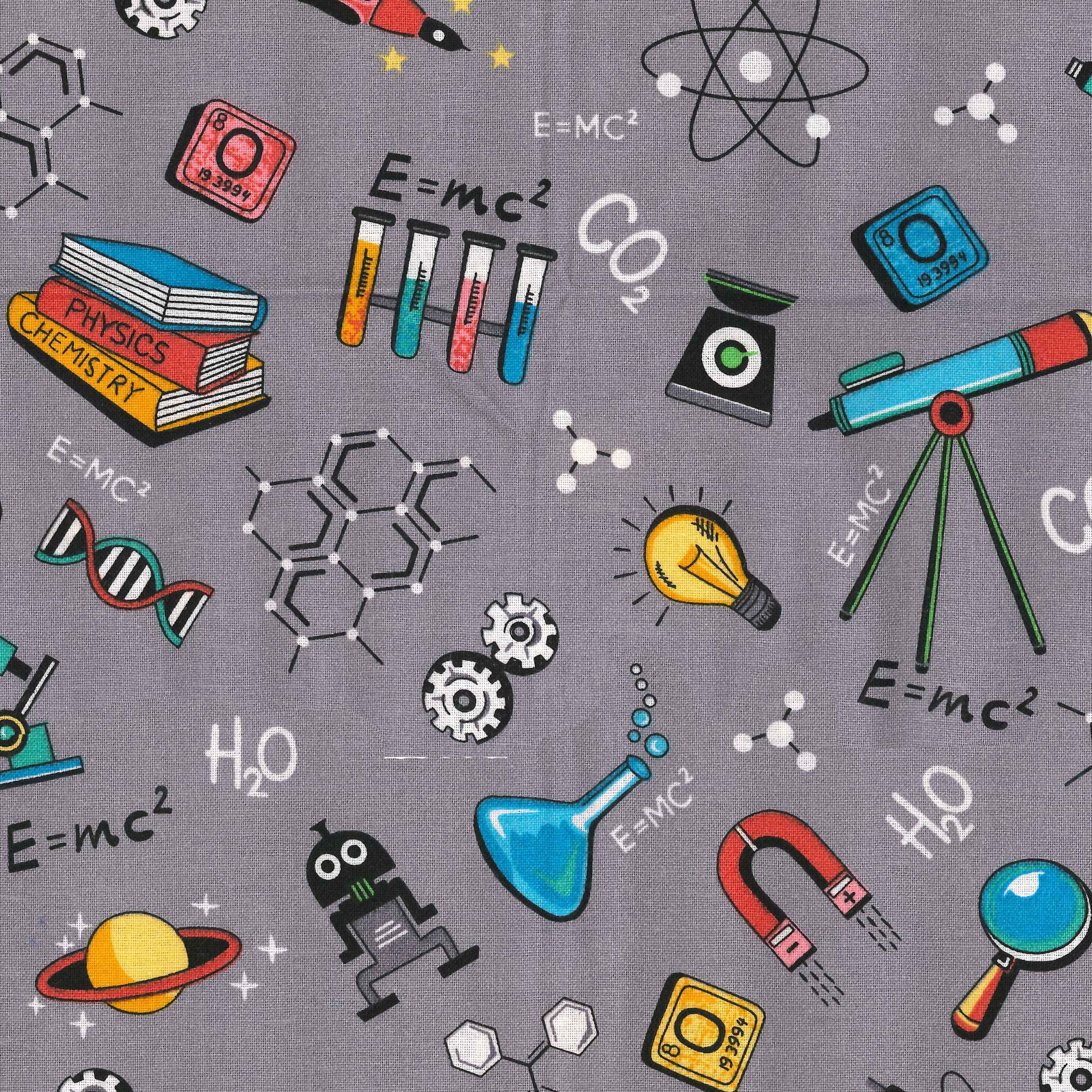 Fabric Traditions Science Toss Cotton Fabric