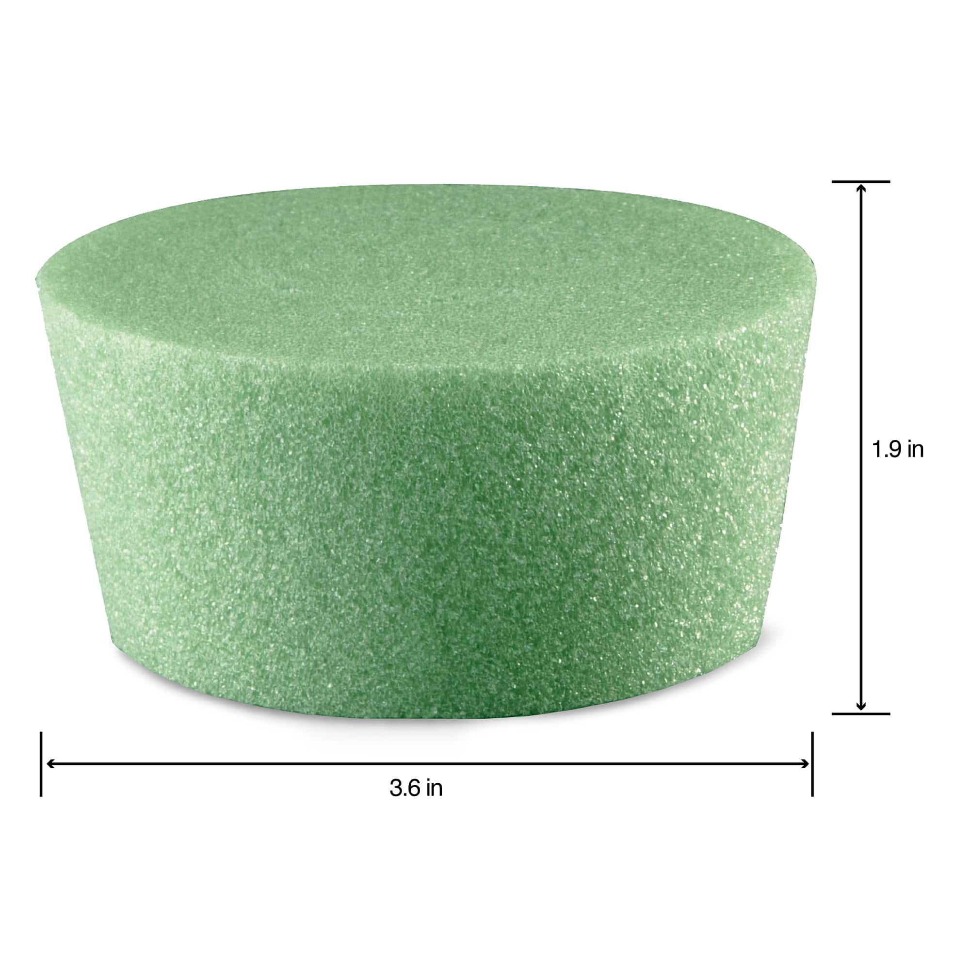 24 Pack: FloraCraft® FloraFōM Vase Insert Green