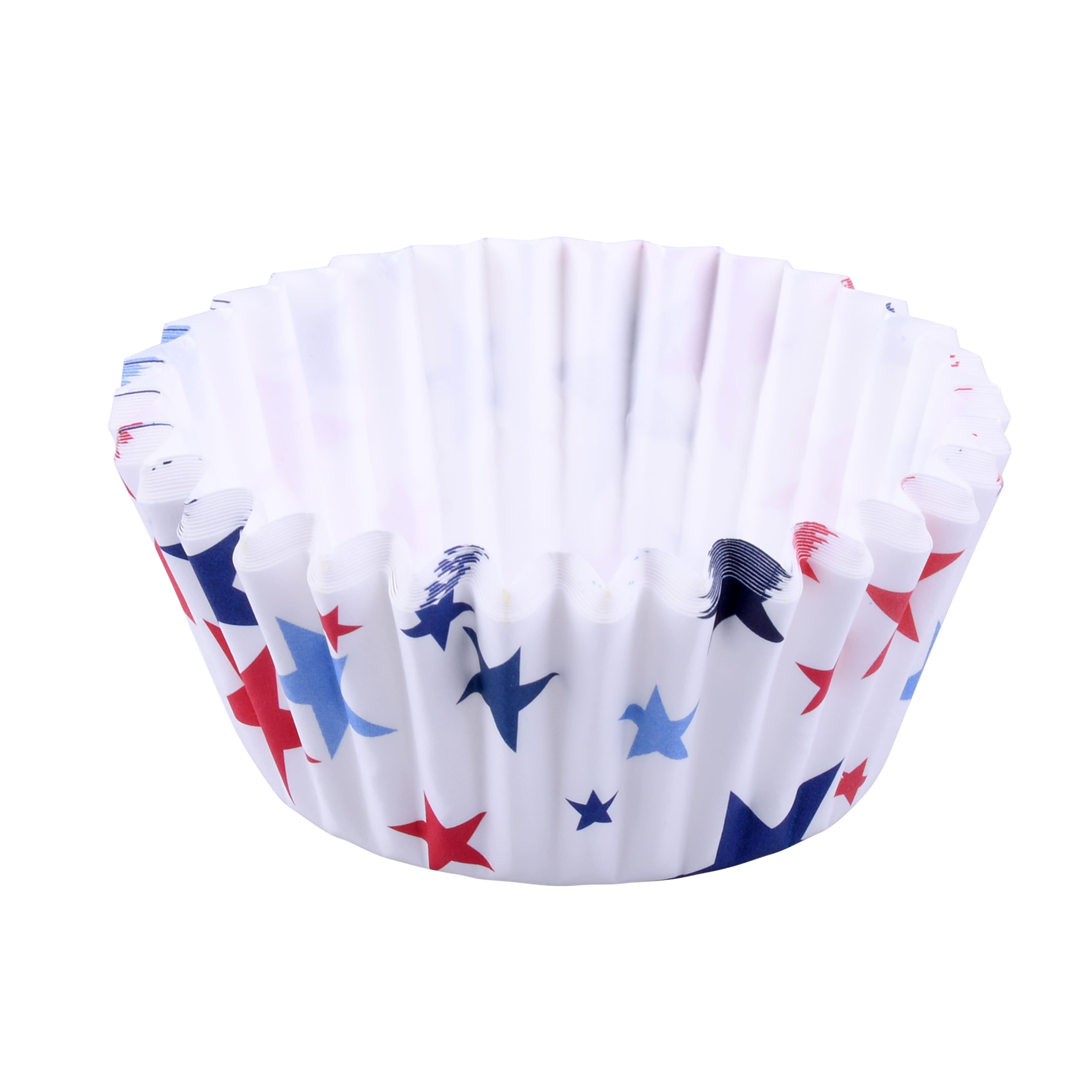 Red, White & Blue Stars Baking Cups, 24ct. by Celebrate It®