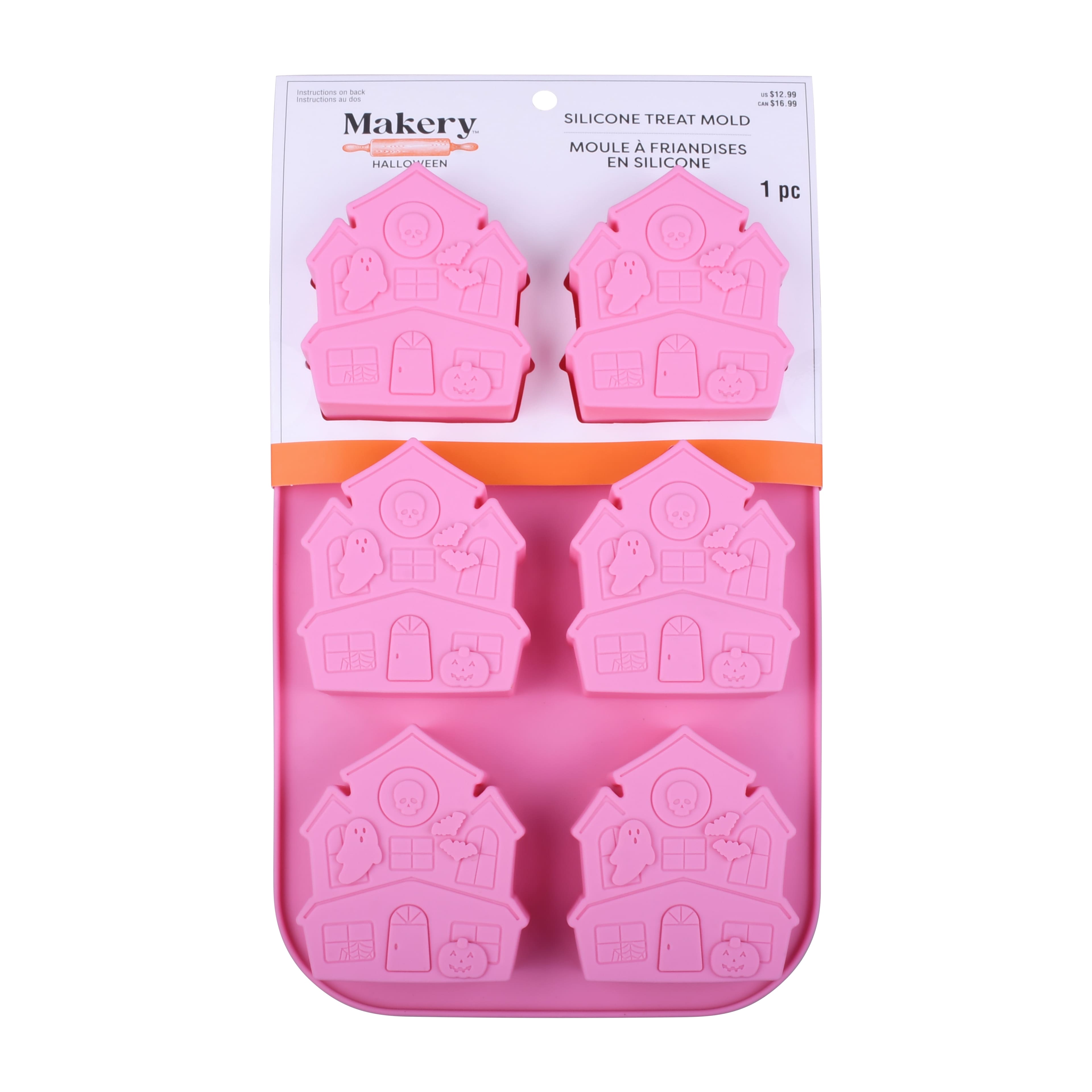 Haunted House Silicone Treat Mold by Makery&#x2122;