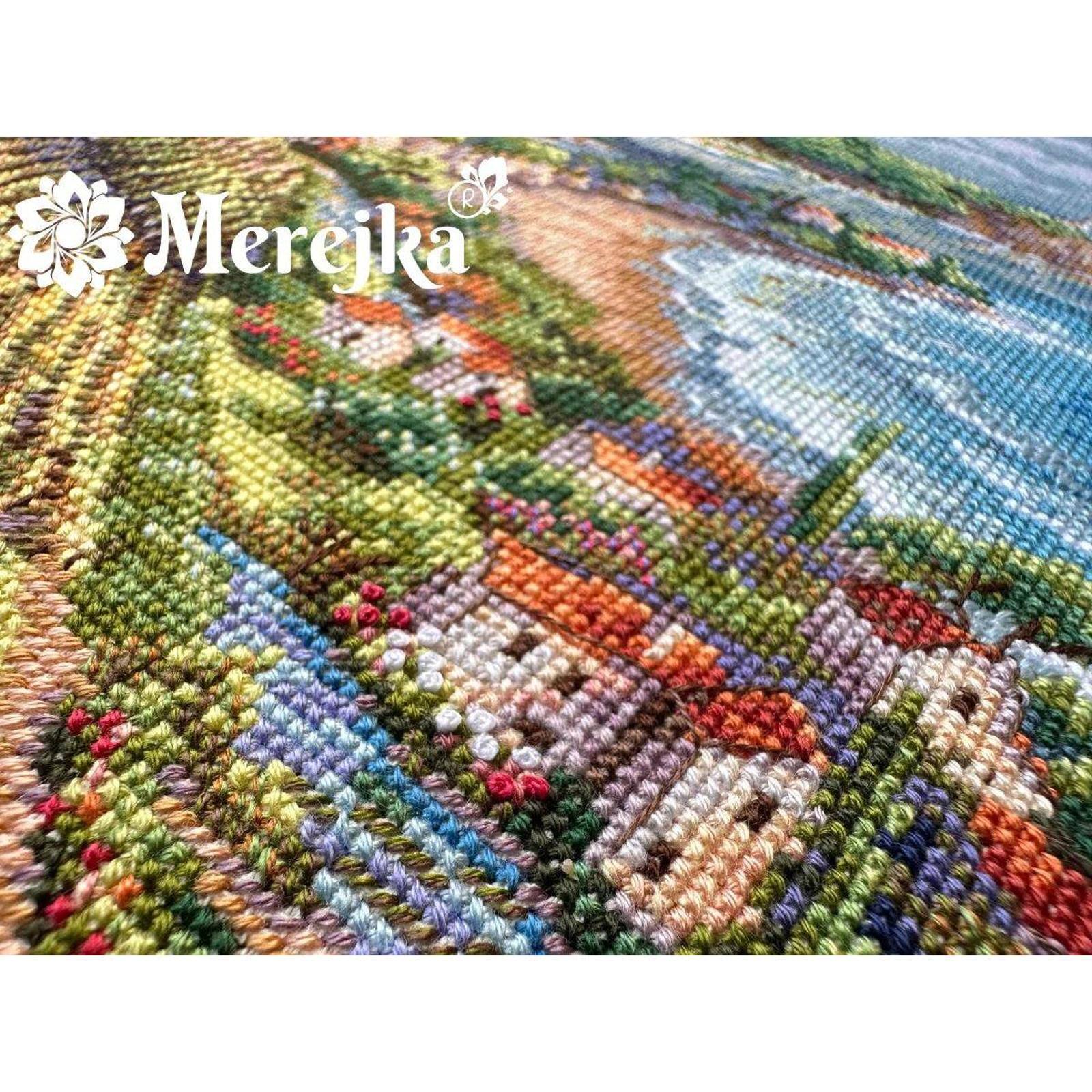 Merejka Coastline View Counted Cross Stitch Kit
