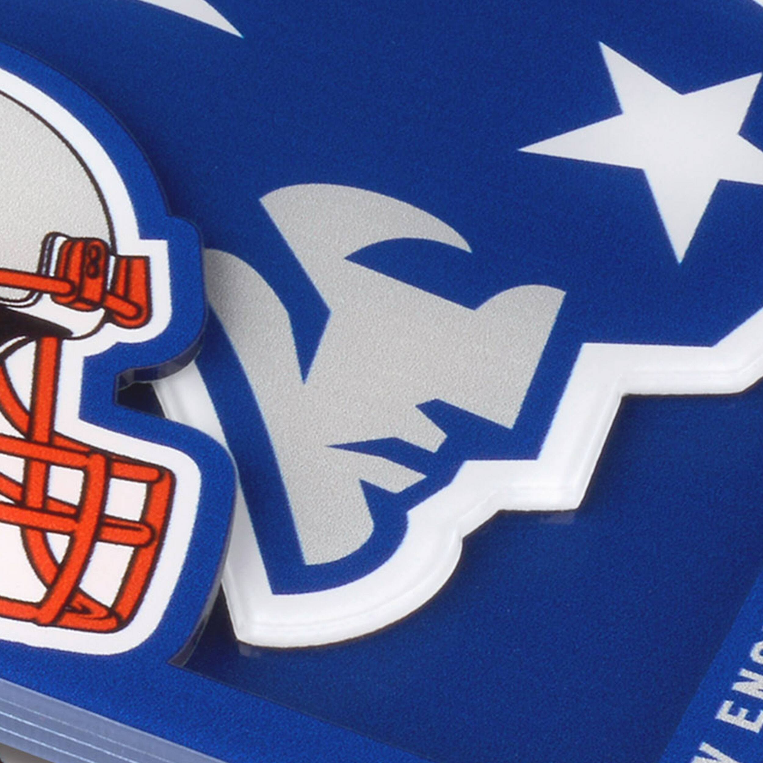 NFL 3D Logo Series Coaster Set