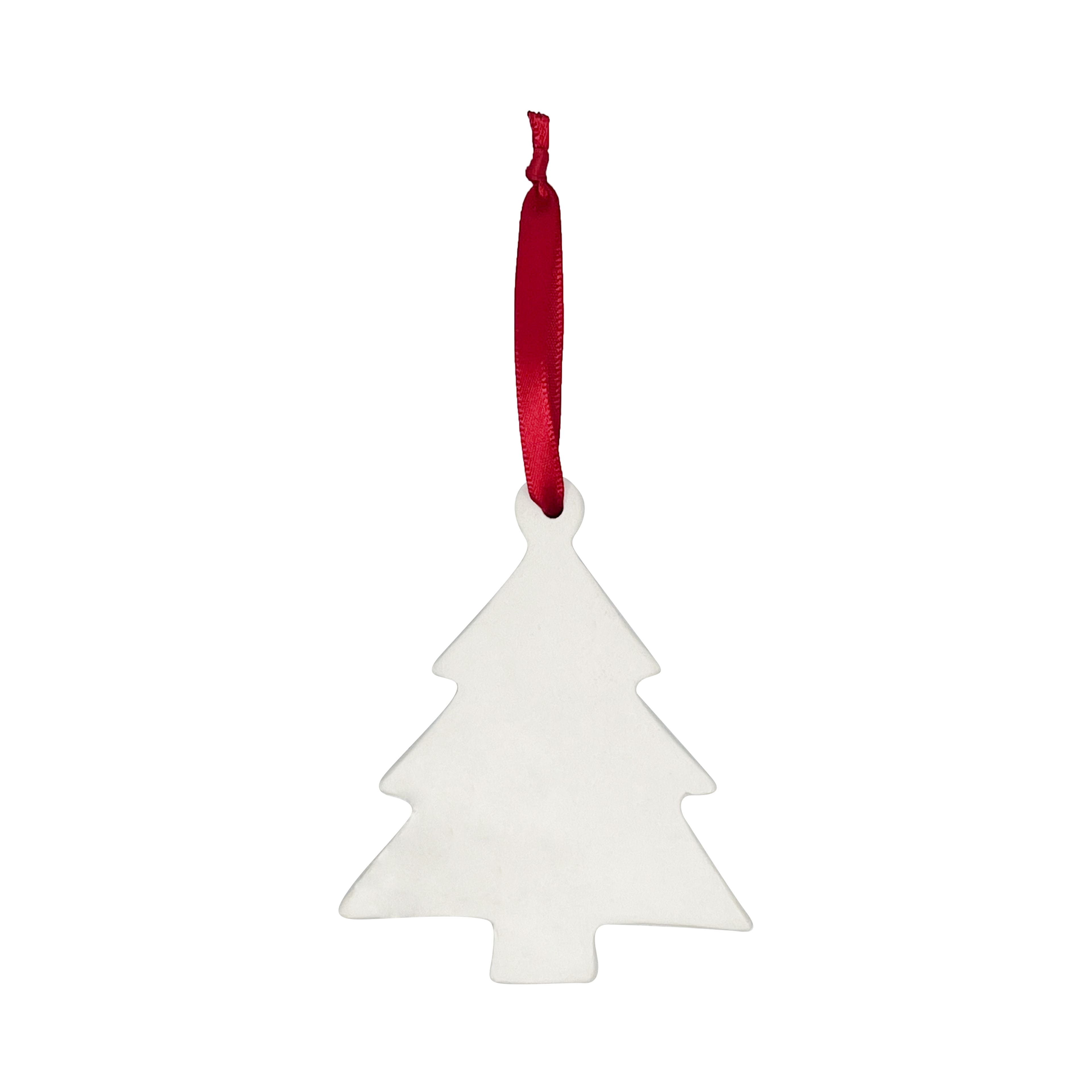 4&#x22; Snowflake Tree DIY Ceramic Ornament by Make Market&#xAE;