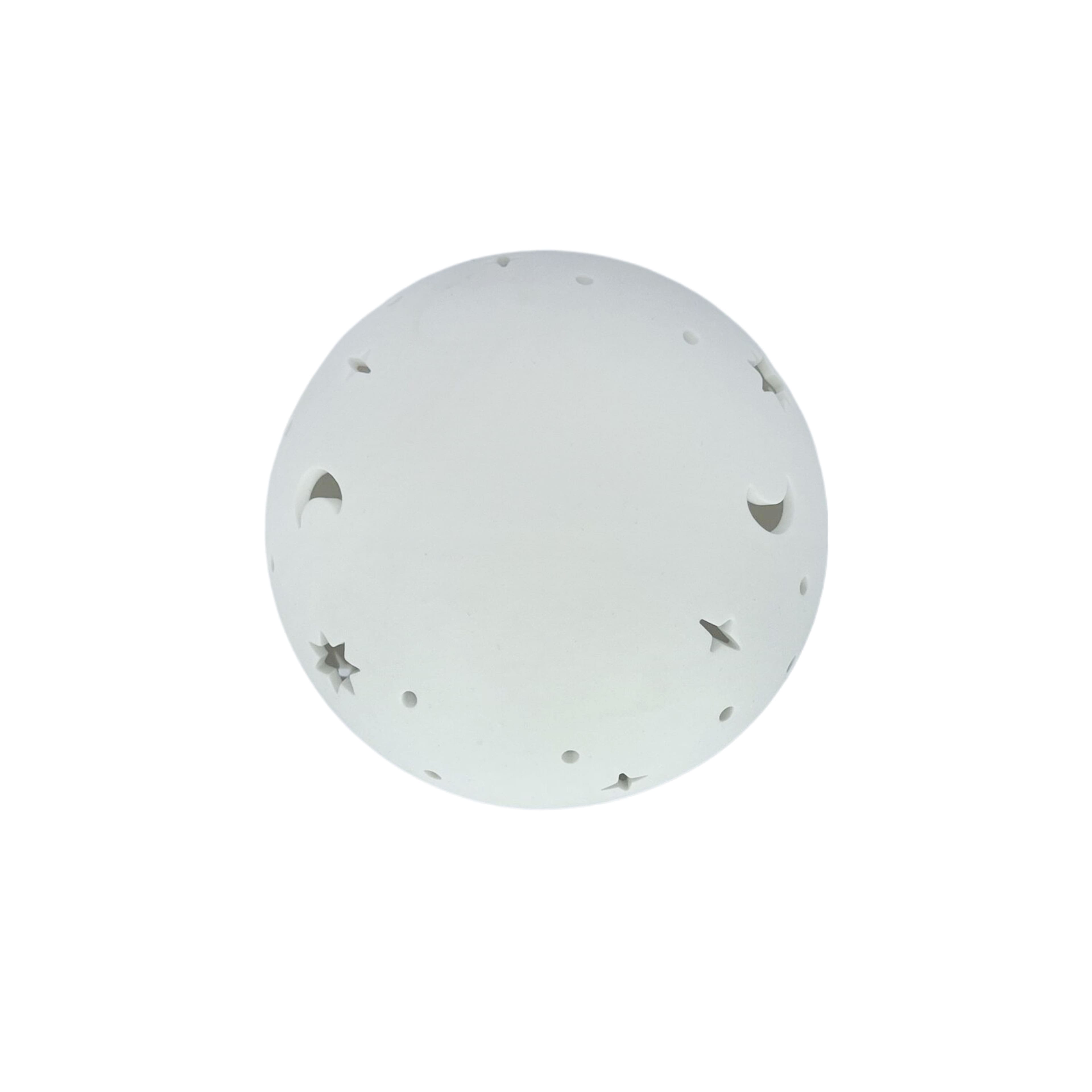 7&#x22; DIY Ceramic LED Crystal Ball D&#xE9;cor by Make Market&#xAE;
