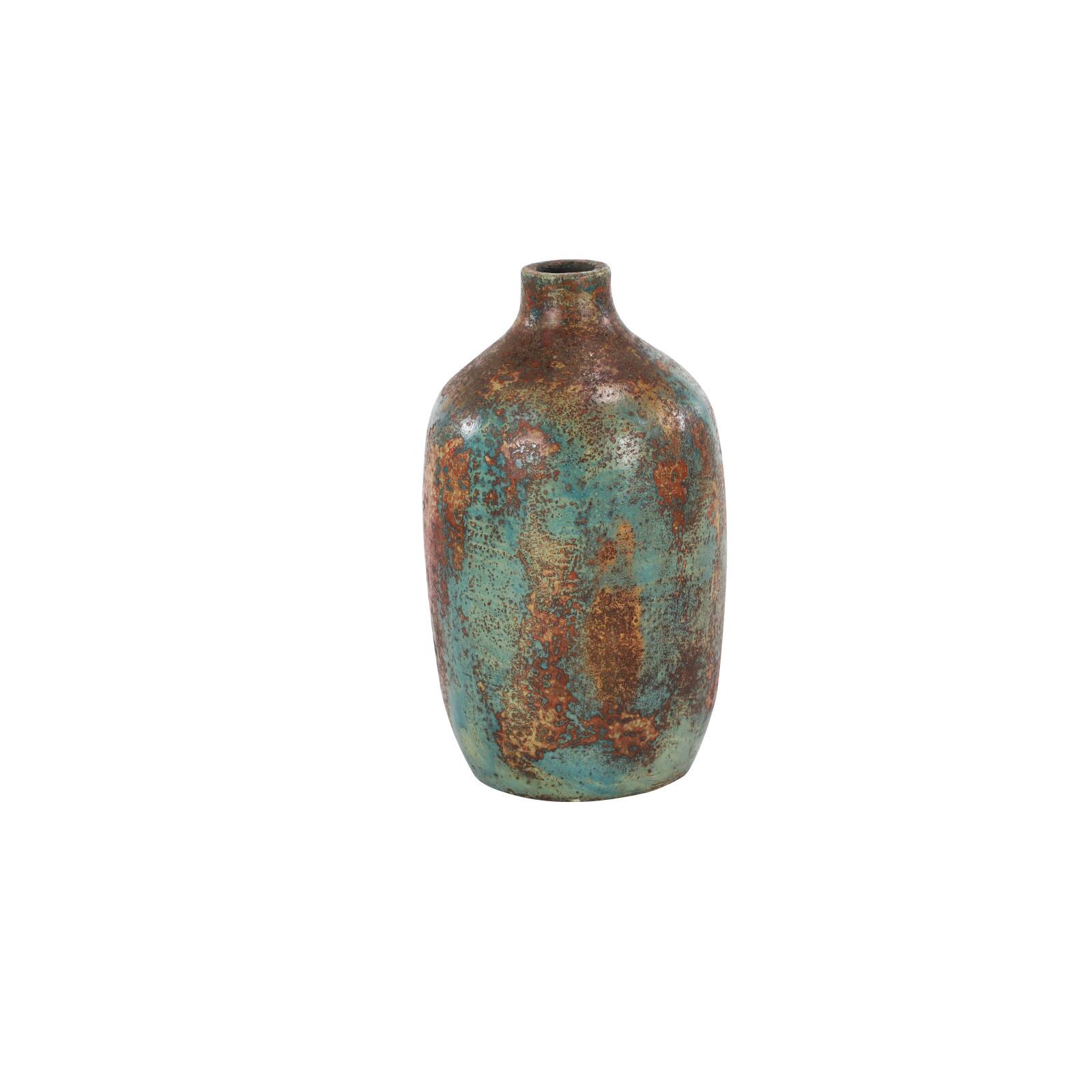 Multicolored Ceramic Rustic Vase