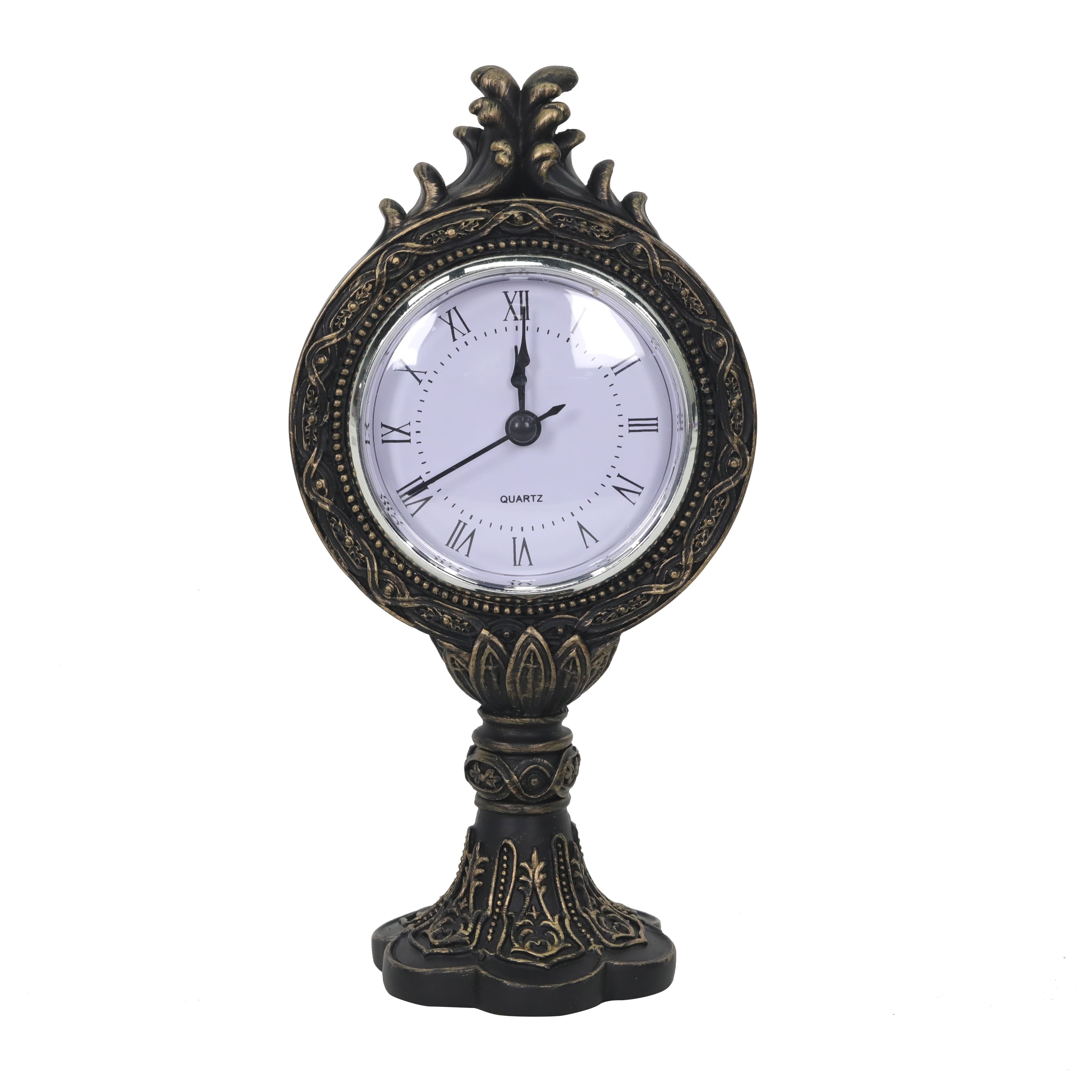 8.5&#x22; Antique Bronze Tabletop Clock by Ashland&#xAE;