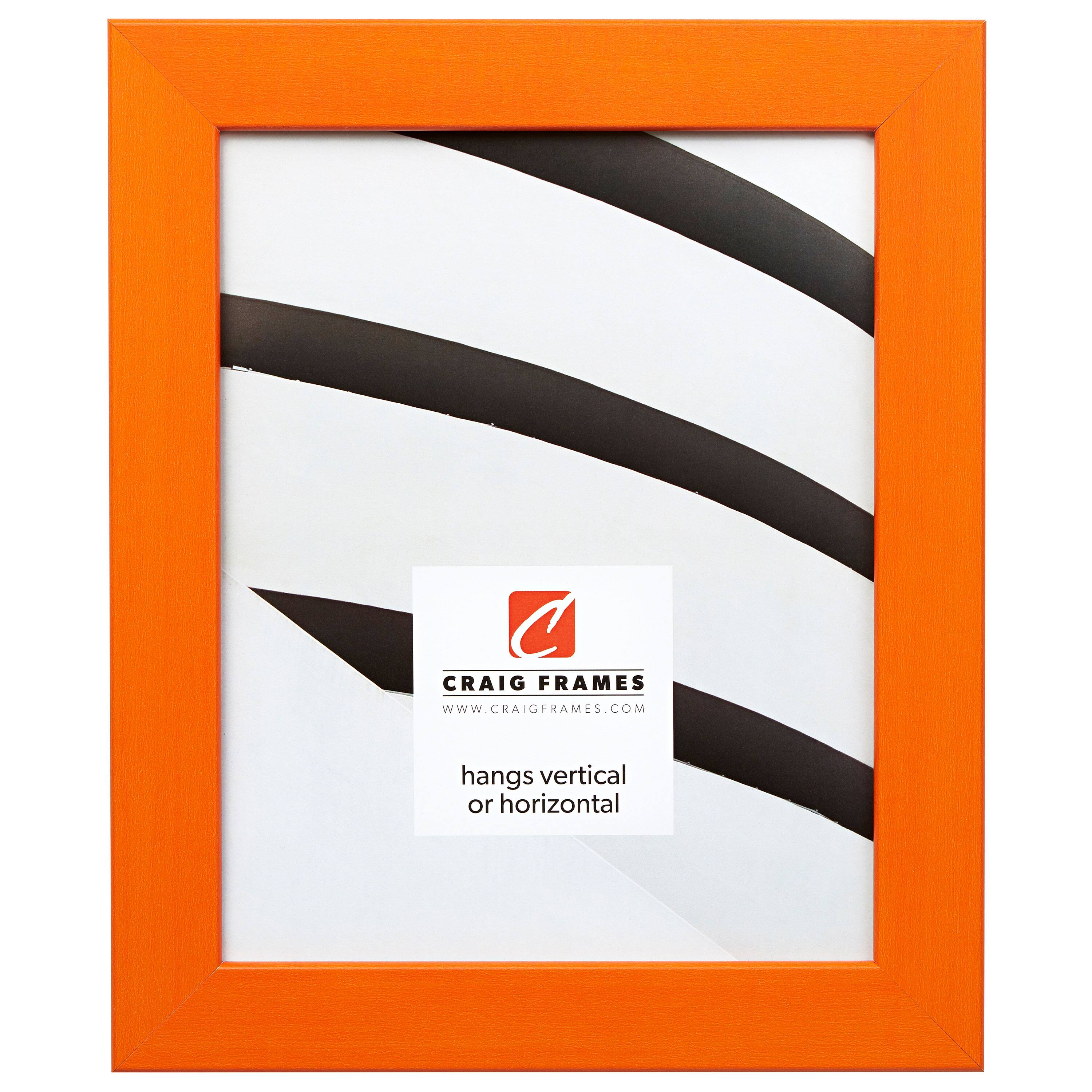 Craig Frames Colori 125 Orange Picture Frame