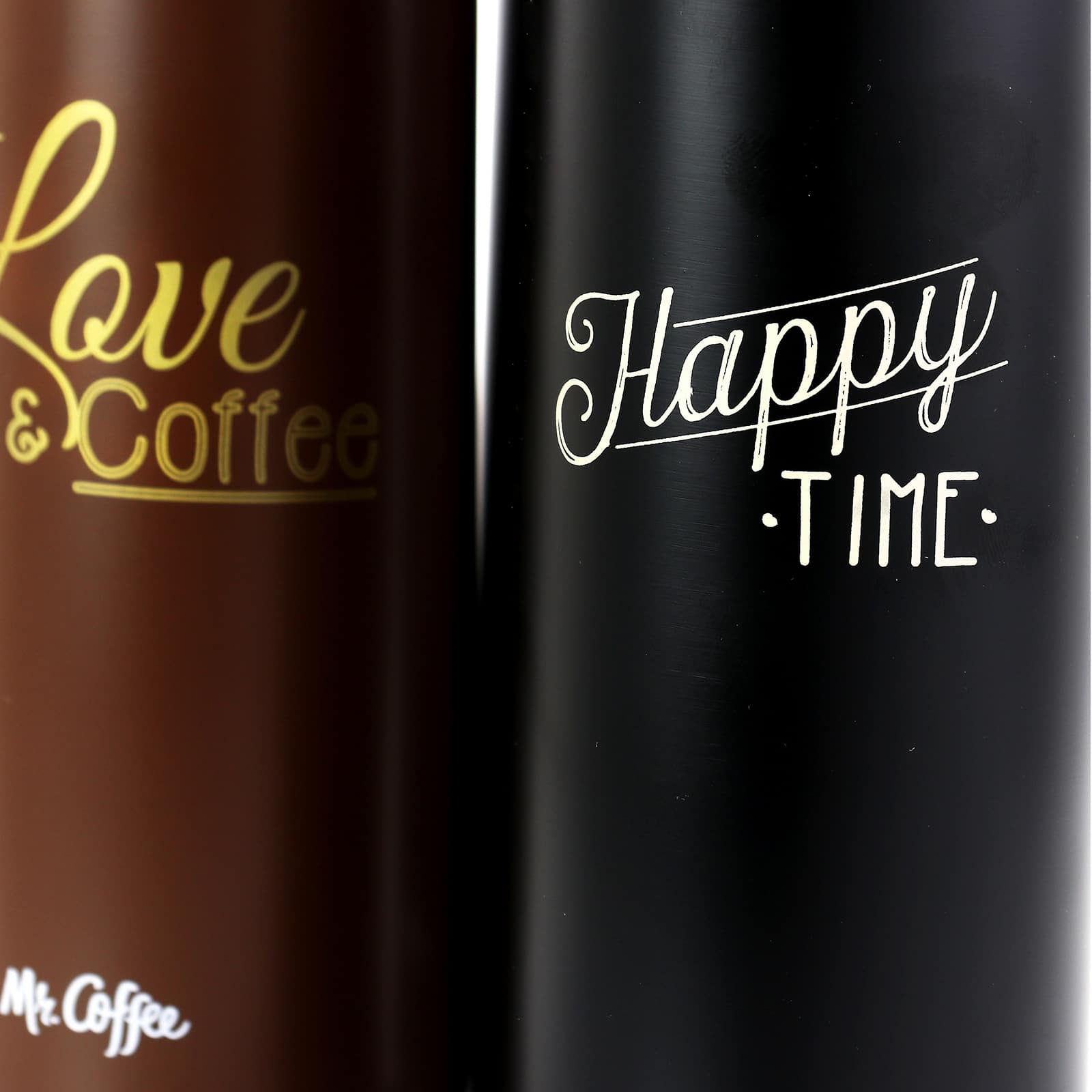 Mr. Coffee Luster Javelin 16oz. Stainless Steel Thermal Travel Bottle Set