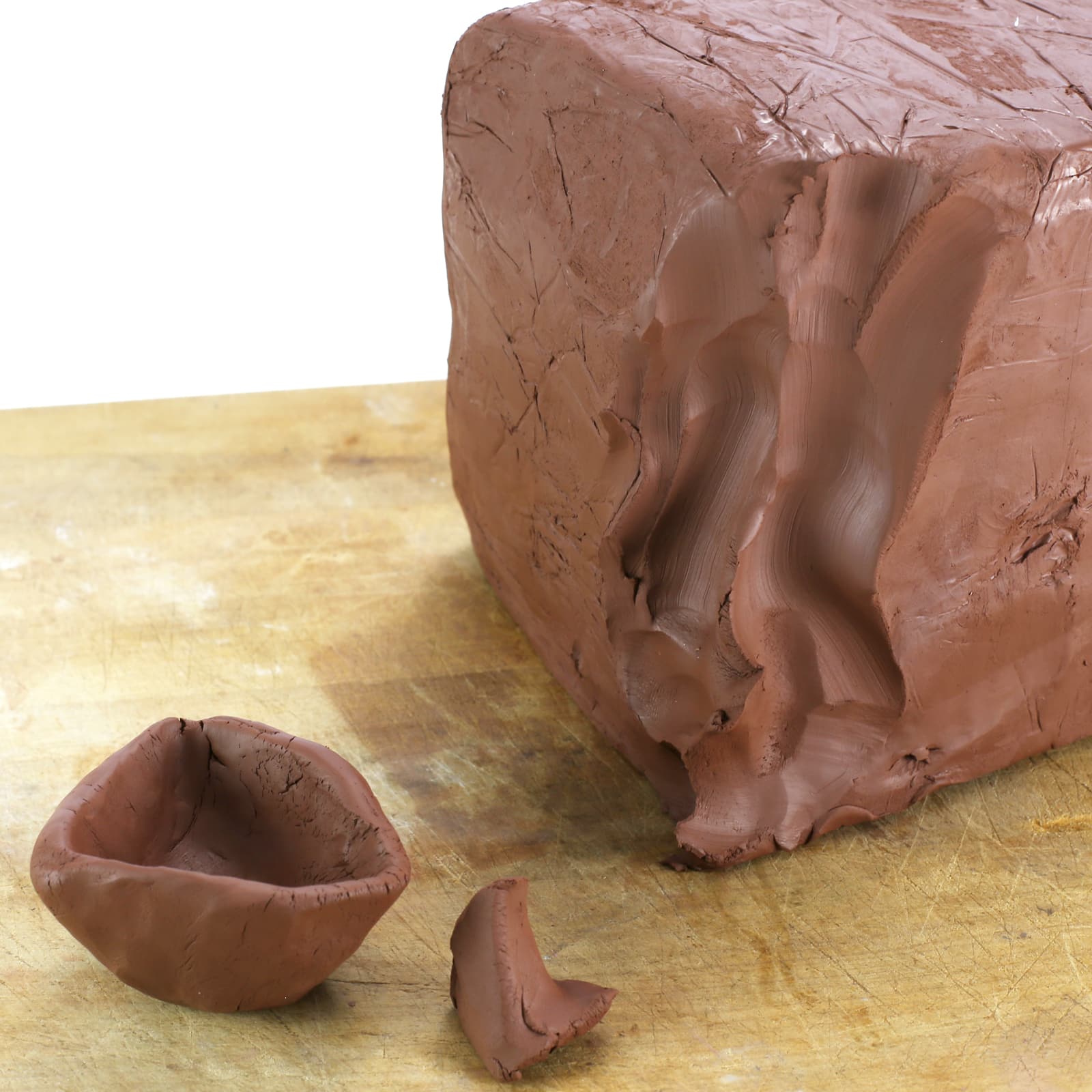 4 Pack: 10lb. (40lb. total) Natural Clay by Craft Smart®