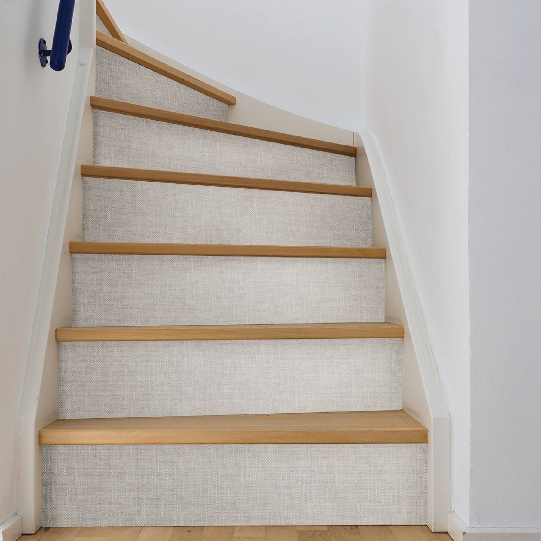 NuWallpaper Gray Poplin Texture Peel & Stick Wallpaper