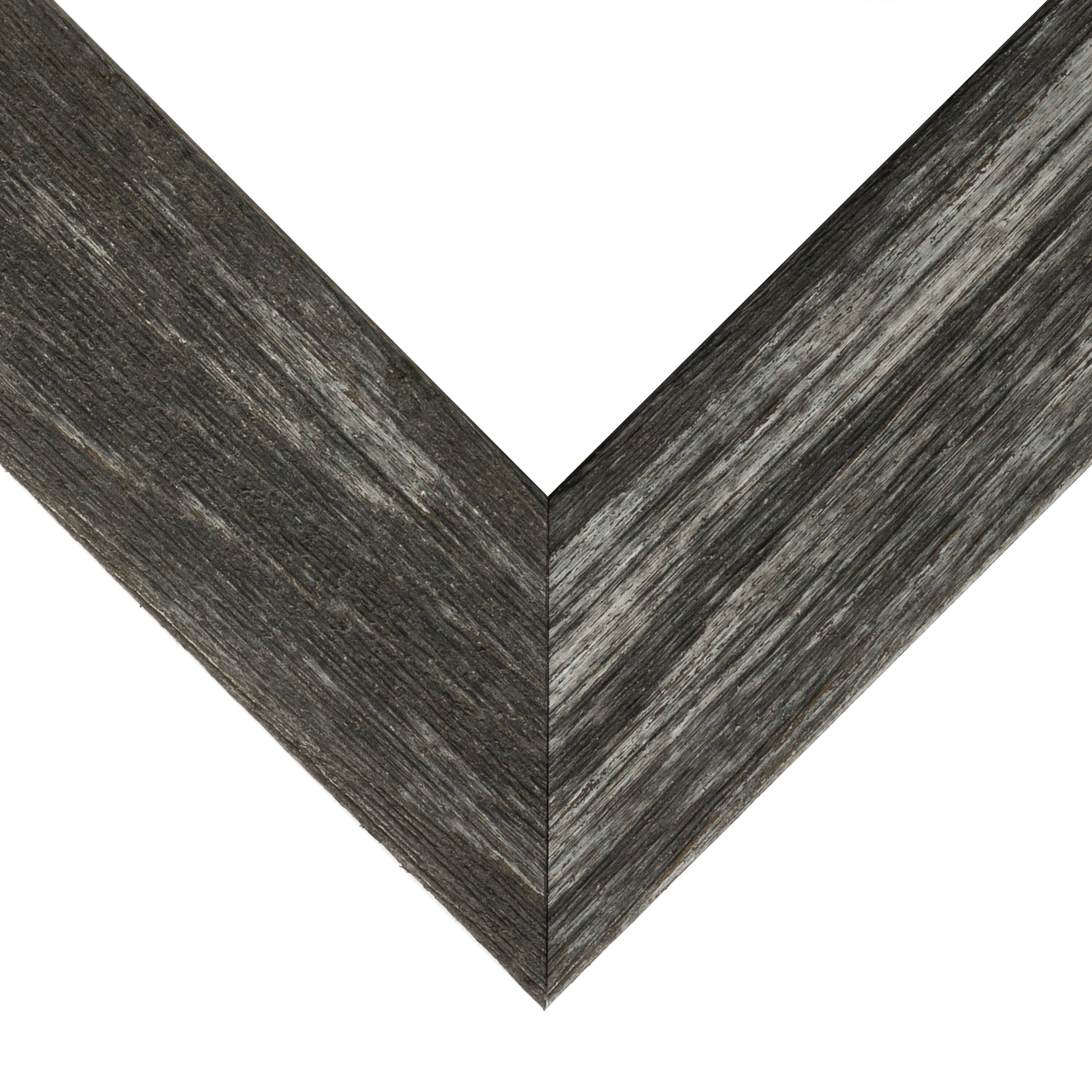 Frame USA Farmhouse Barnwood Charcoal Single Image Picture Frame
