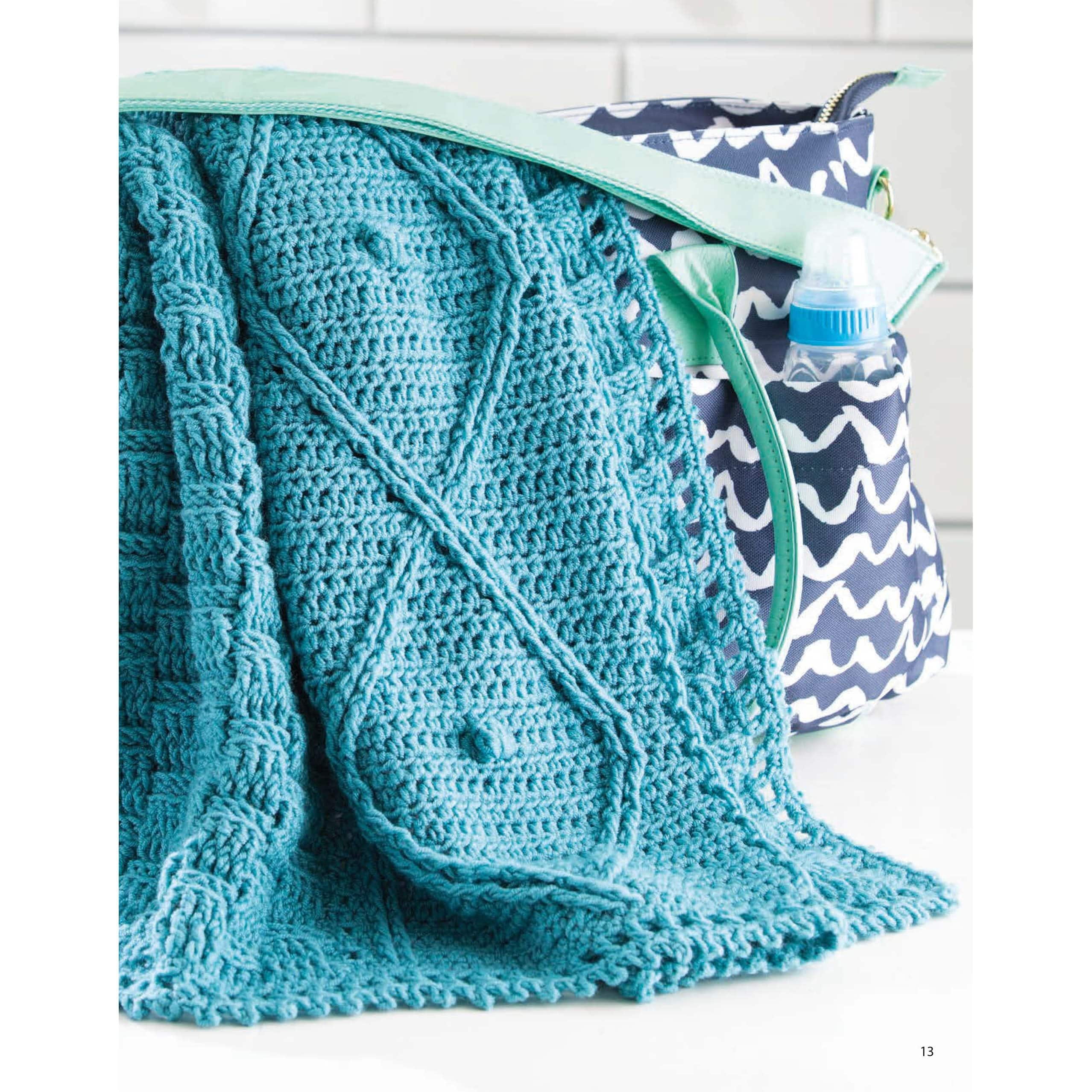 Leisure Arts&#xAE; On The Go Baby Blankets Crochet Book