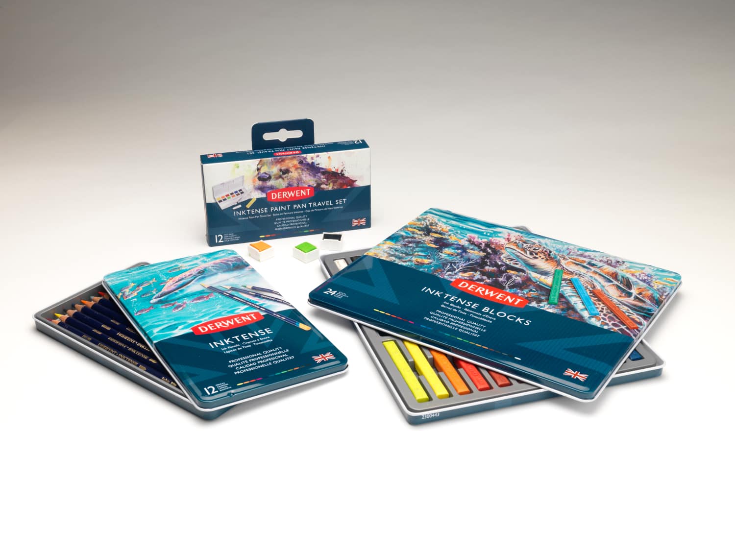 Derwent® Inktense Paint Pan Travel Set