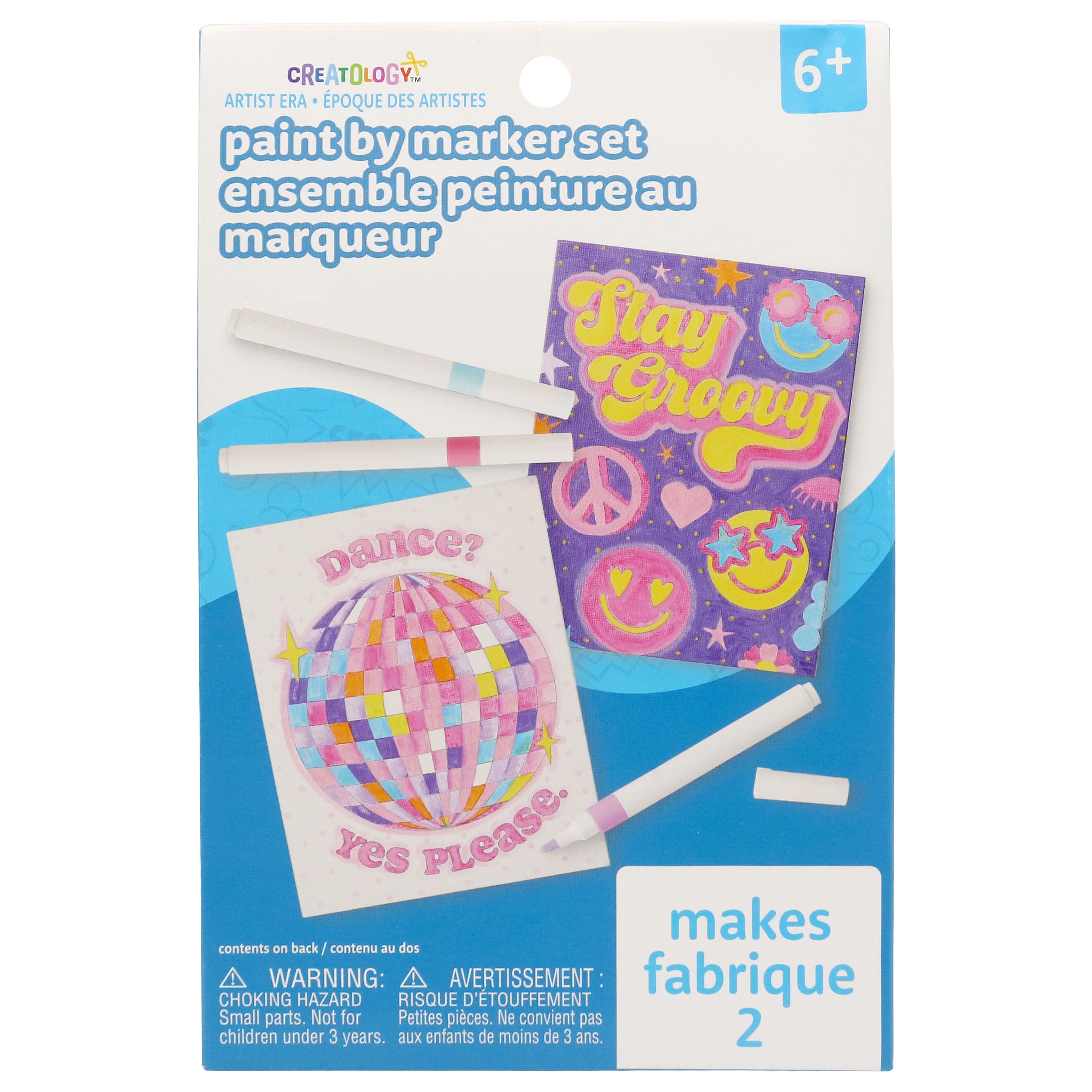 Stay Groovy Paint by Marker Set by Creatology™