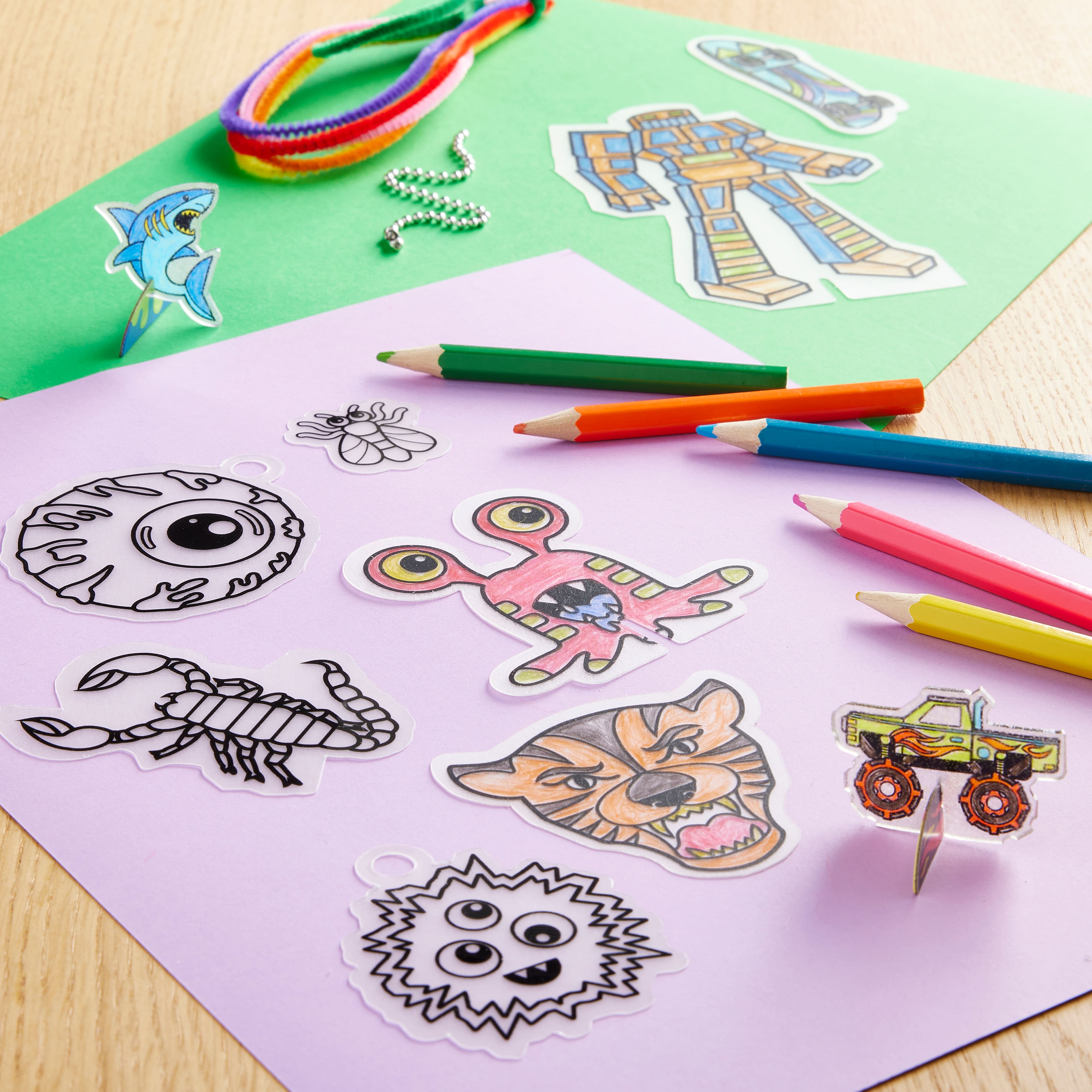 8 Pack: Shrinky Dinks® Cool Stuff Activity Kit